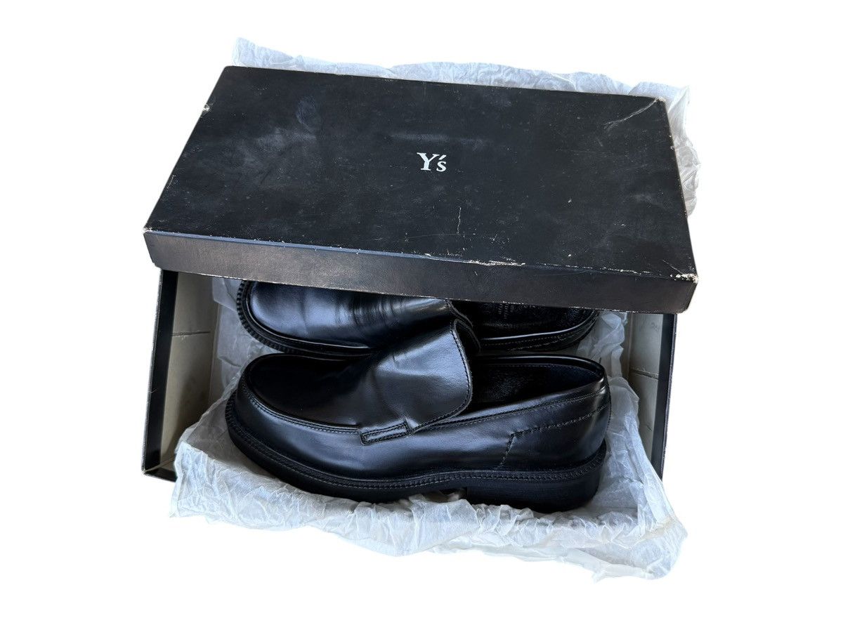 Japanese Brand × Y's × Yohji Yamamoto RARE Y'S BY YOHJI YAMAMOTO SOLE TUCK LOAFERS BLACK Size US 6.5 / IT 36.5 - 1 Thumbnail