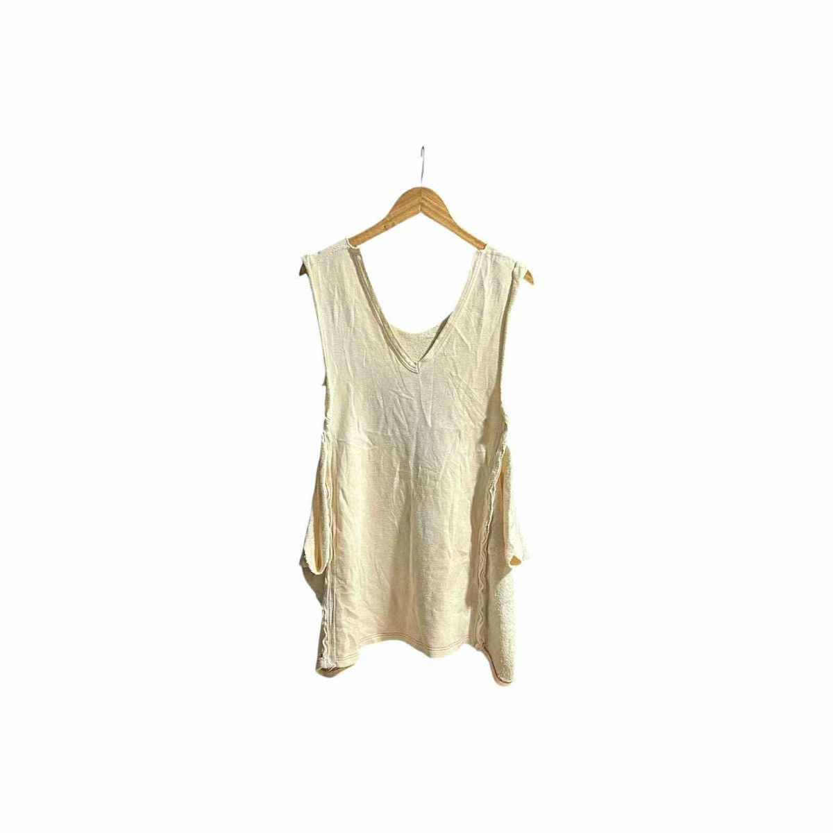 Seditionaries 🔥80s Vintage Boy London Raw Edge Wide Tank Top Size US XL / EU 56 / 4 - 8 Thumbnail
