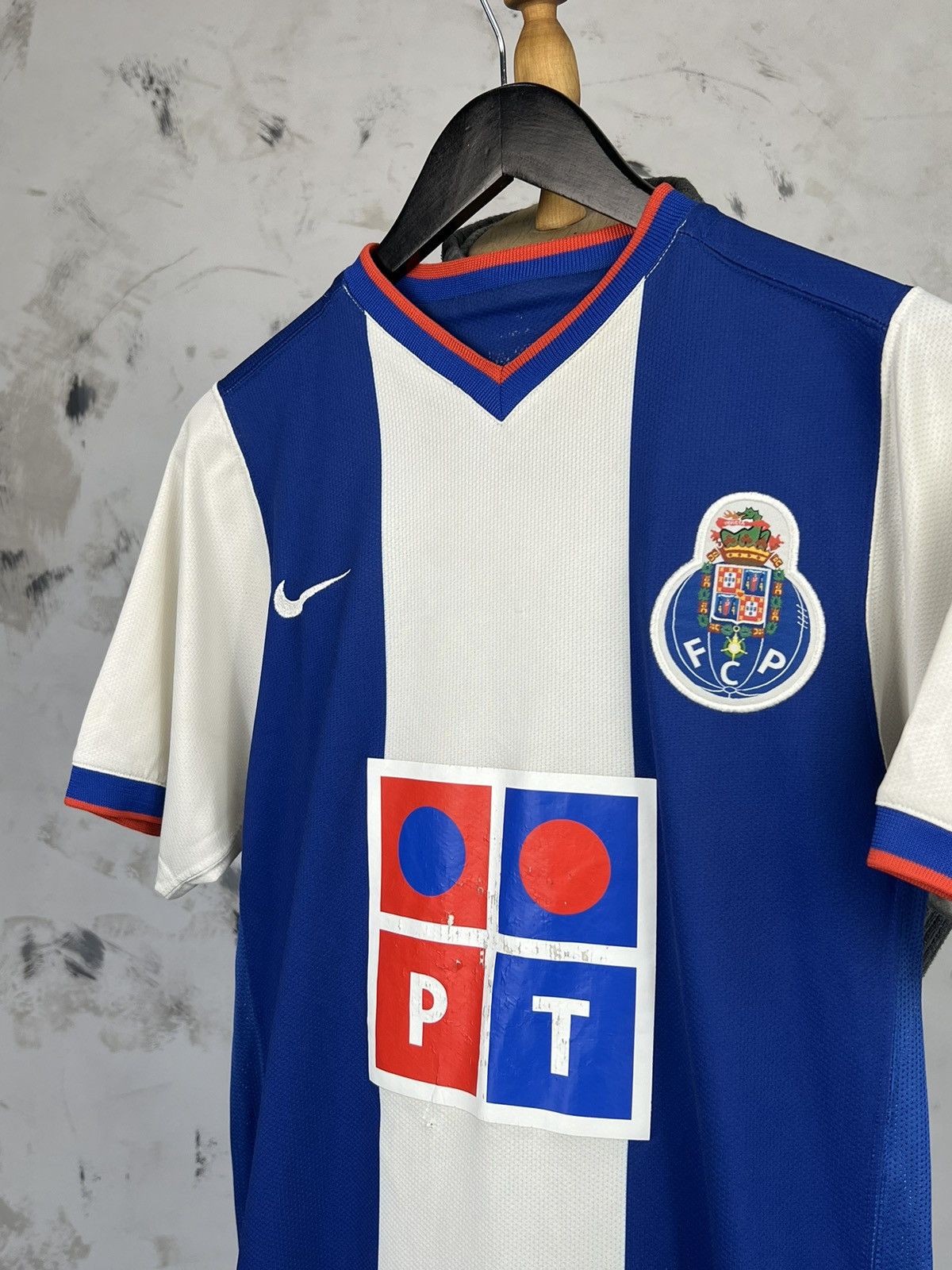 Nike 2006 - 2007 Porto Jersey Shirt Size S - M Size US S / EU 44-46 / 1 - 2 Thumbnail