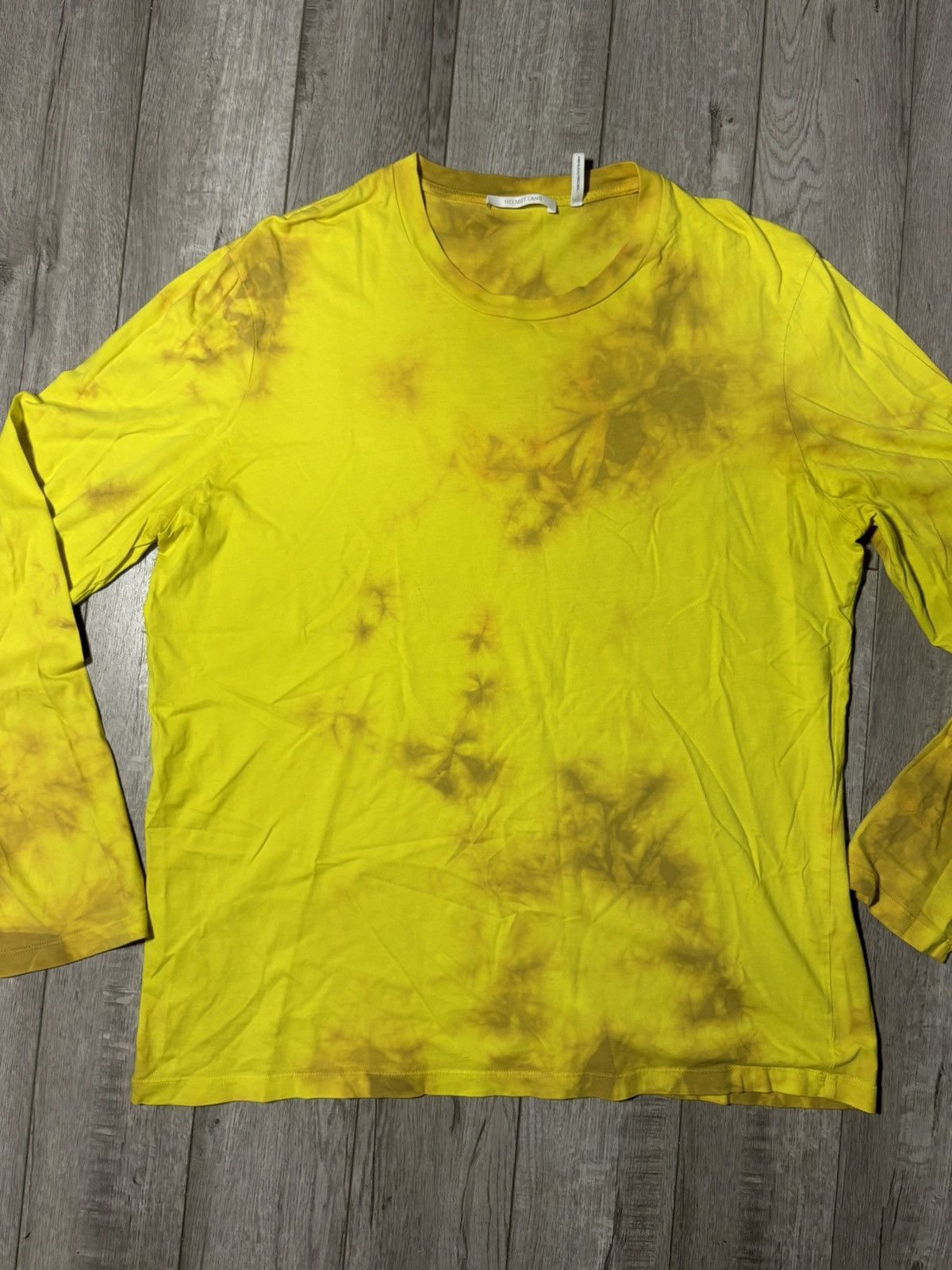Helmut Lang Helmut Lang s18 Long Sleeve tie dye Size US L / EU 52-54 / 3 - 4 Thumbnail