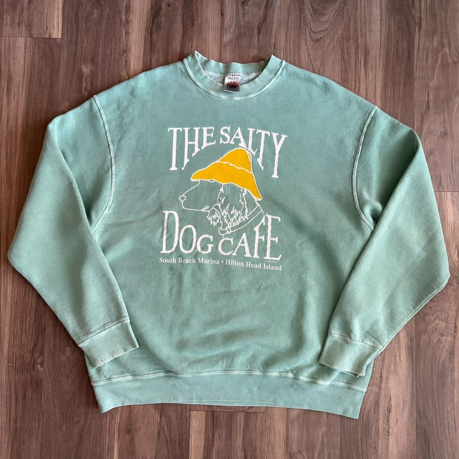 Vintage Vintage Salty Dog Cafe Sweatshirt Men's Size L Size US L / EU 52-54 / 3 - 5 Thumbnail