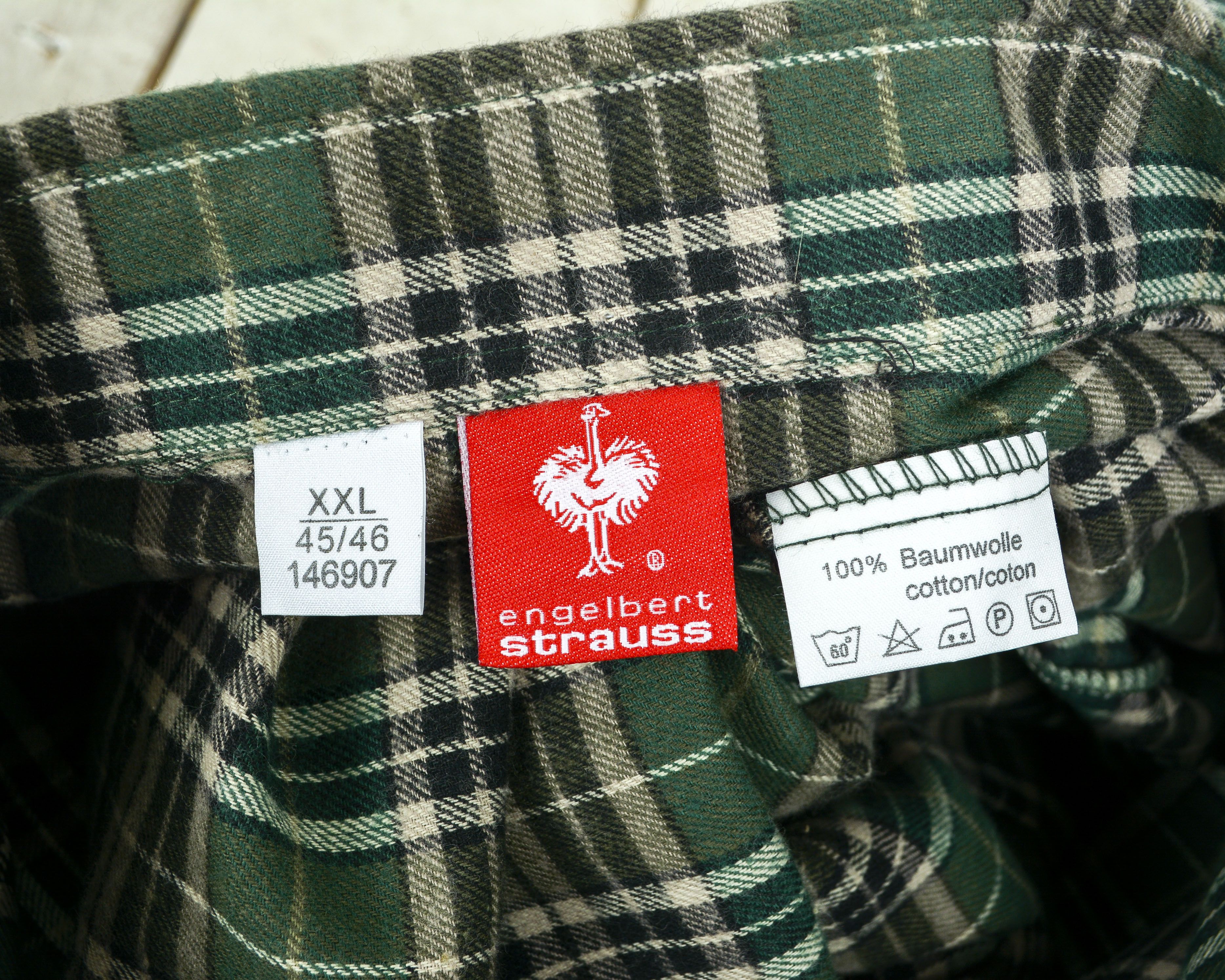 Other Engelbert Strauss New brushed cotton Shirt 2XL check plaid Size US XXL / EU 58 / 5 - 6 Thumbnail