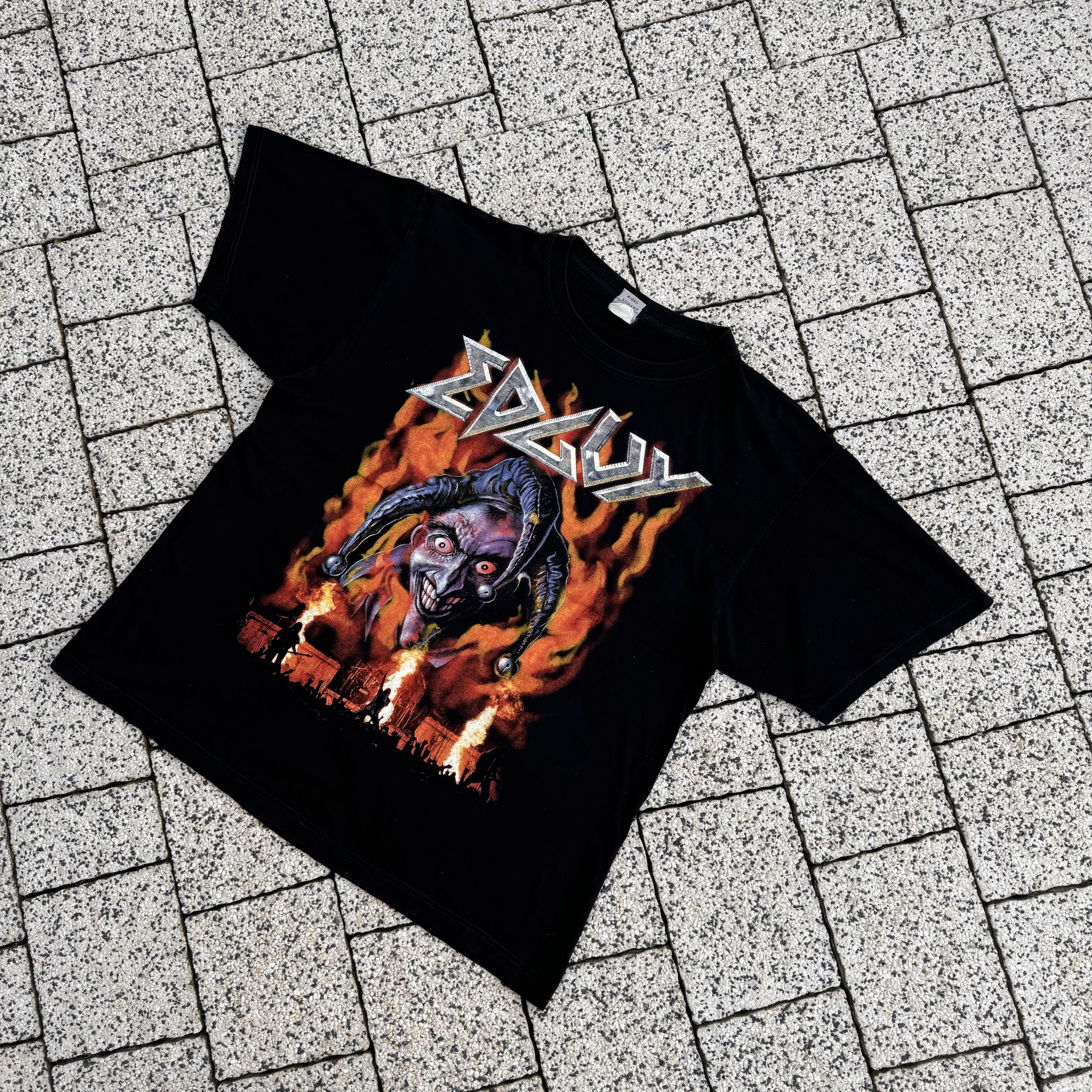 Band Tees × Vintage EDGUY BURNING DOWN THE OPERA VINTAGE BAND T SHIRT 00S METAL Size US XL / EU 56 / 4 - 1 Thumbnail