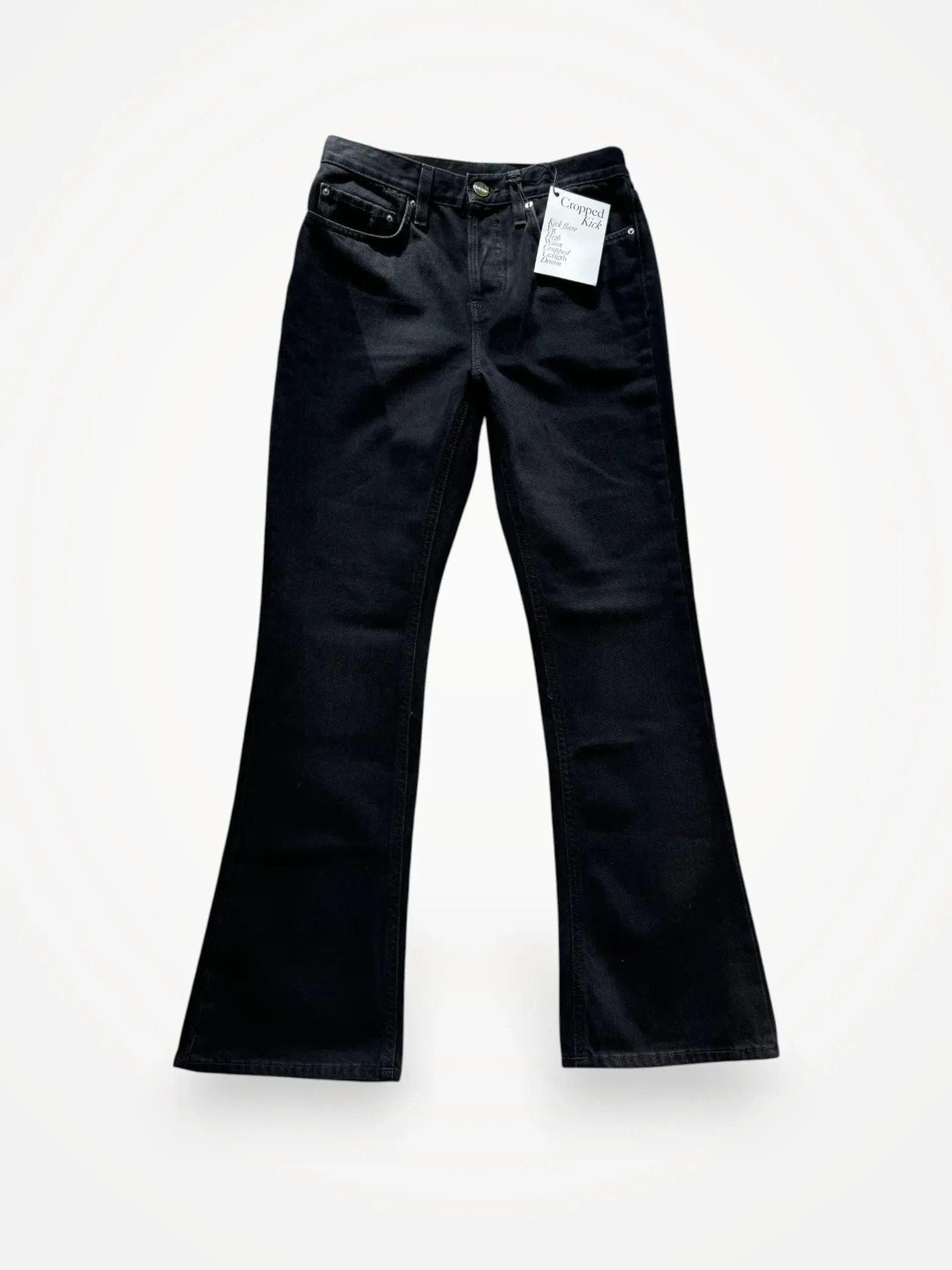 Toteme Toteme Cropped kick jeans Jeans Size 25" / US 0 / IT 36 - 1 Thumbnail
