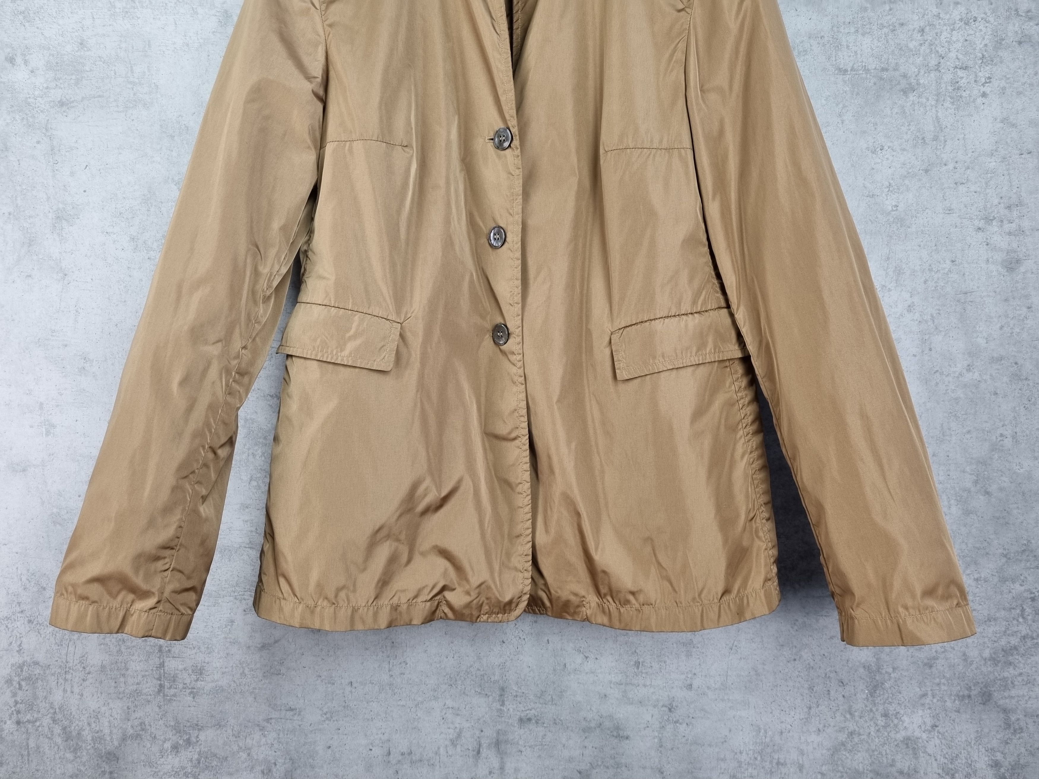 Jil Sander × Vintage 80s Vintage Nylon Blazer Jacket RAF SIMONS era Size S / US 4 / IT 40 - 21 Thumbnail