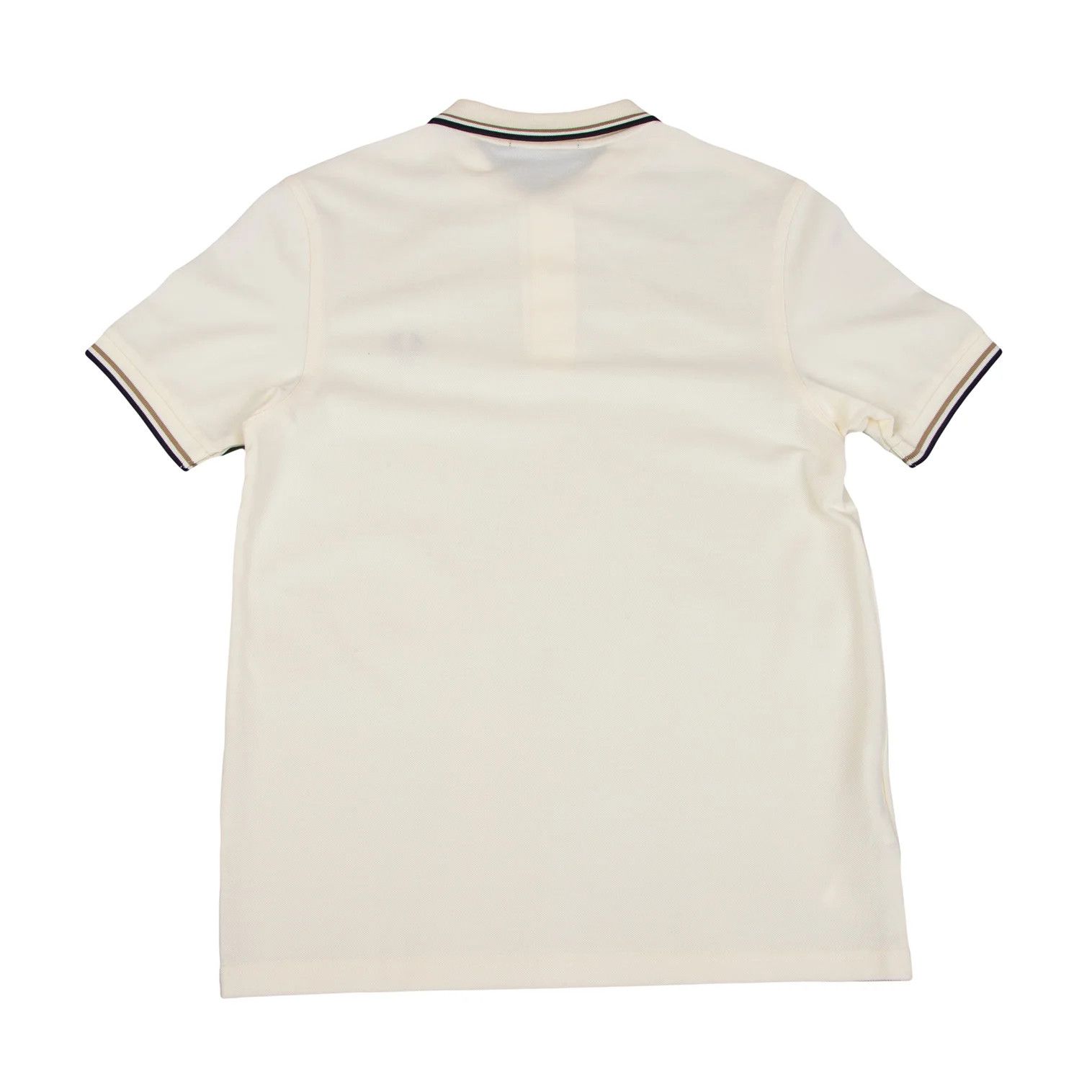 Fred Perry Embroidered Polo Shirt in Ivory Size M Size US M / EU 48-50 / 2 - 10 Thumbnail