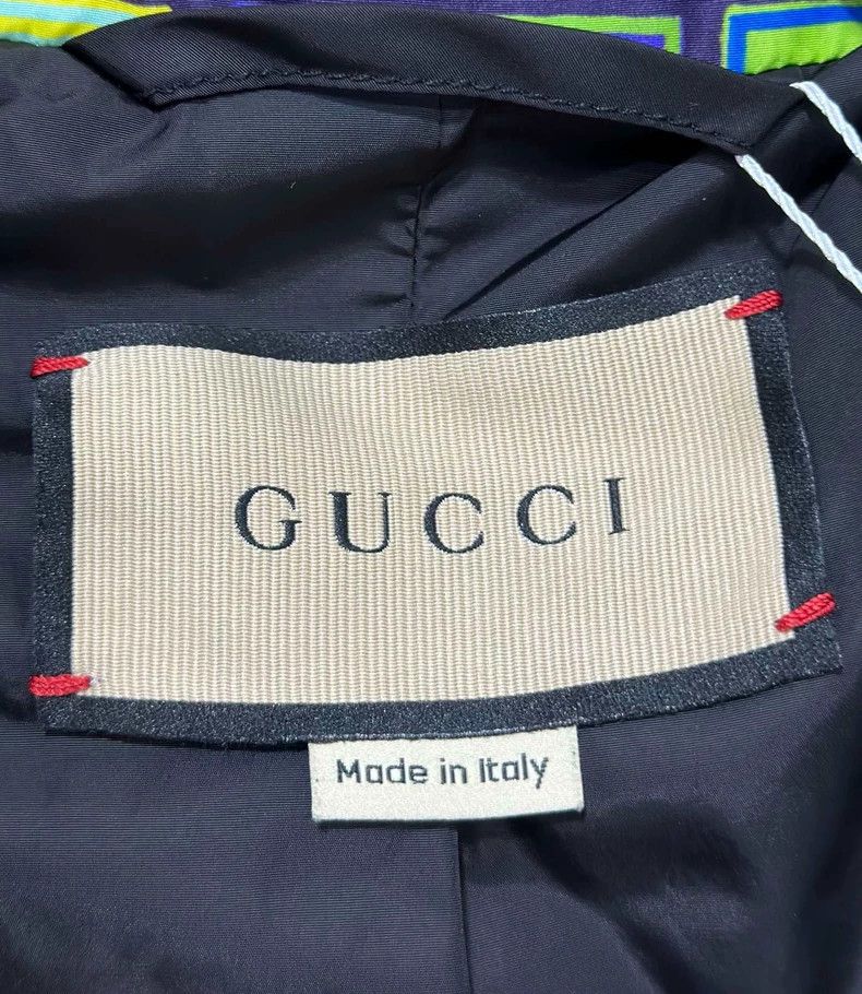 Gucci Gucci Checkerboard full-print cotton jacket nylon jacket 25 Size US S / EU 44-46 / 1 - 4 Thumbnail