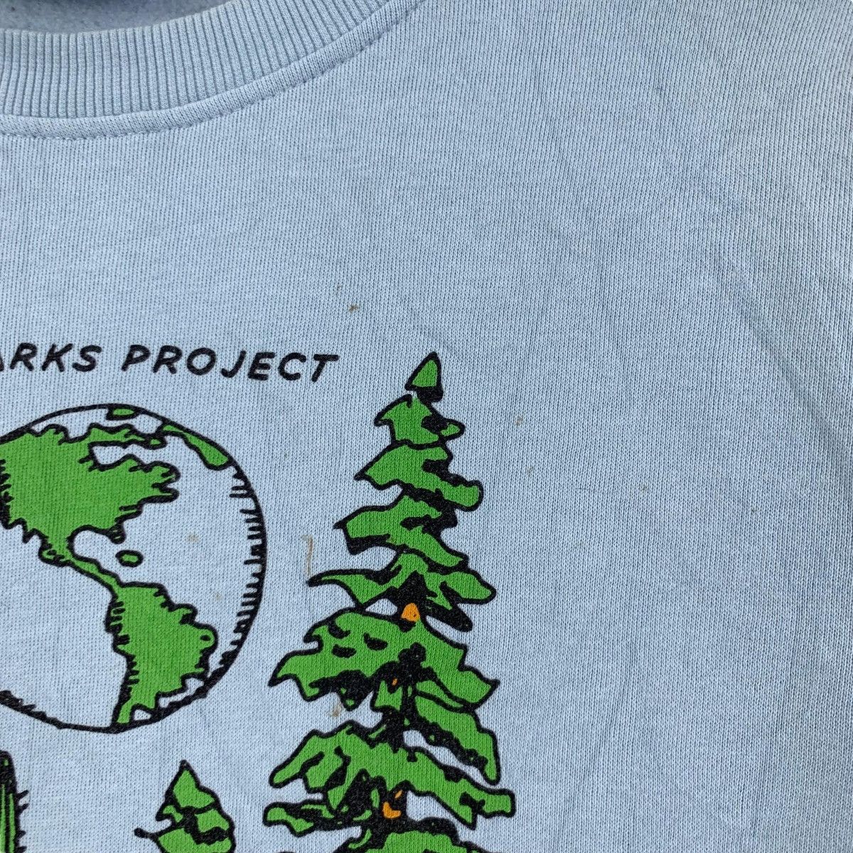 Parks Project PARKS PROJECT Habitat Ecosystem Drawings Print Blue Size US XL / EU 56 / 4 - 8 Thumbnail
