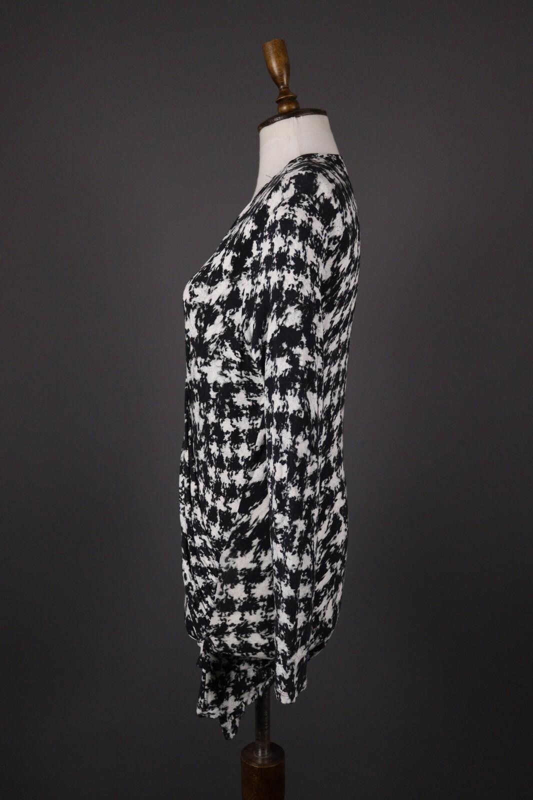 Designer Marc Cain Multicolor Abstract Wrap Dress Size 3 GB 12 US 8 Size M / US 6-8 / IT 42-44 - 4 Thumbnail