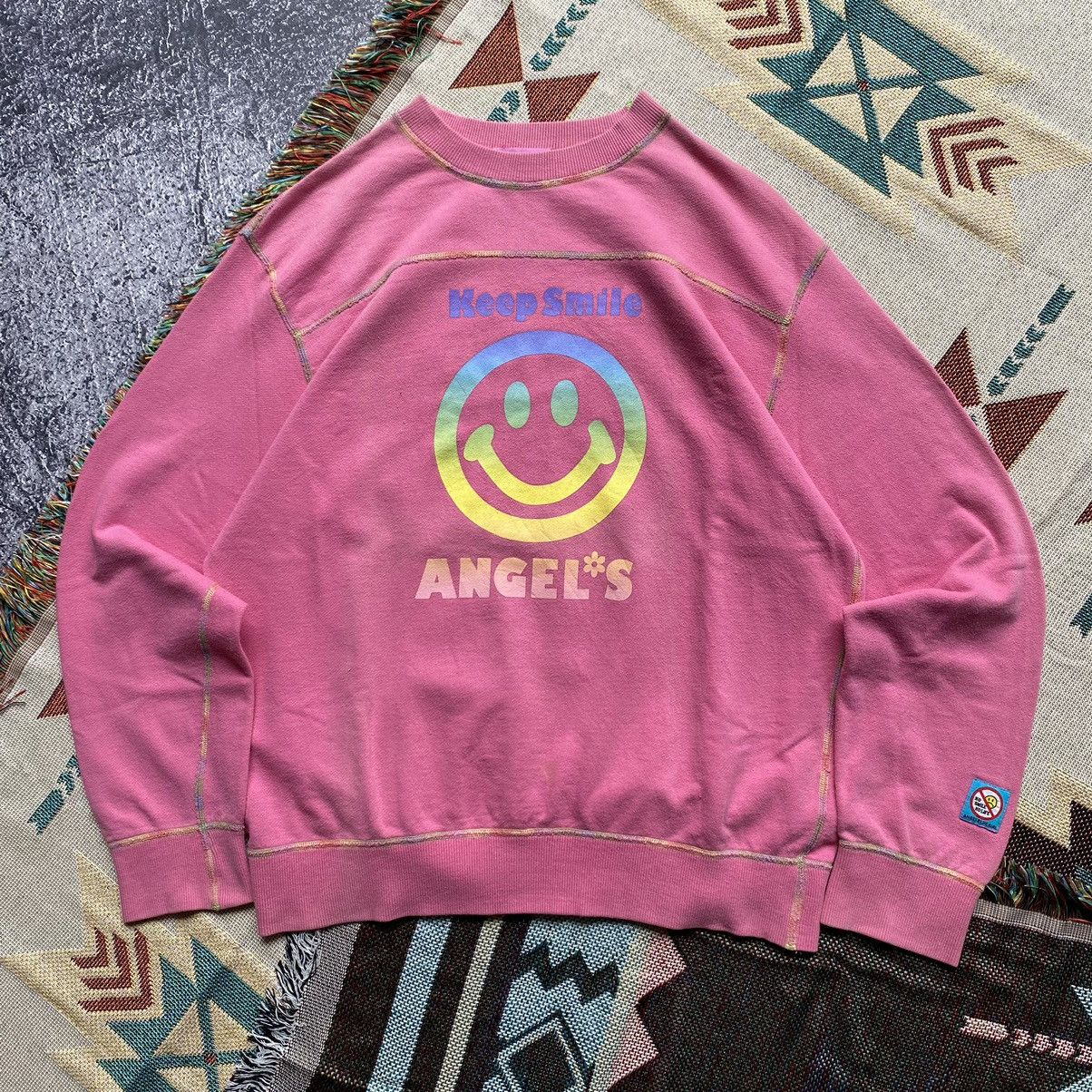 Angel Blue × Hysteric Glamour ANGEL BLUE Vintage Sweatshirt Size L / US 10 / IT 46 - 1 Thumbnail