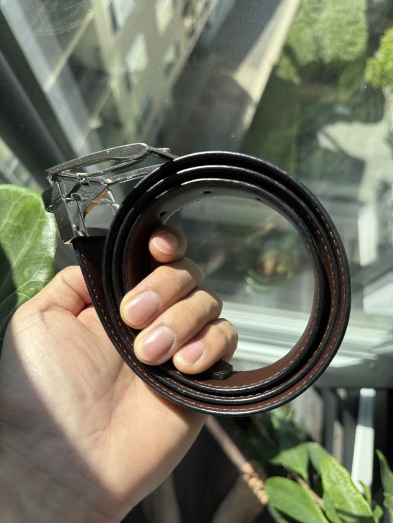 Nordstrom Reversible Leather Belt Size 32 - 1 Thumbnail