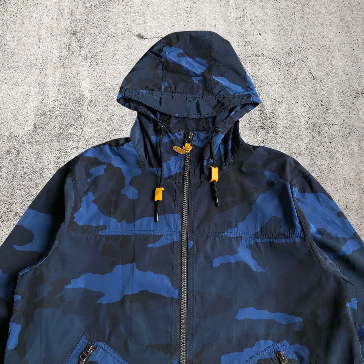 Coach Coach New York Luxury Camouflage Navy Windbreaker Jacket Size US XL / EU 56 / 4 - 2 Thumbnail