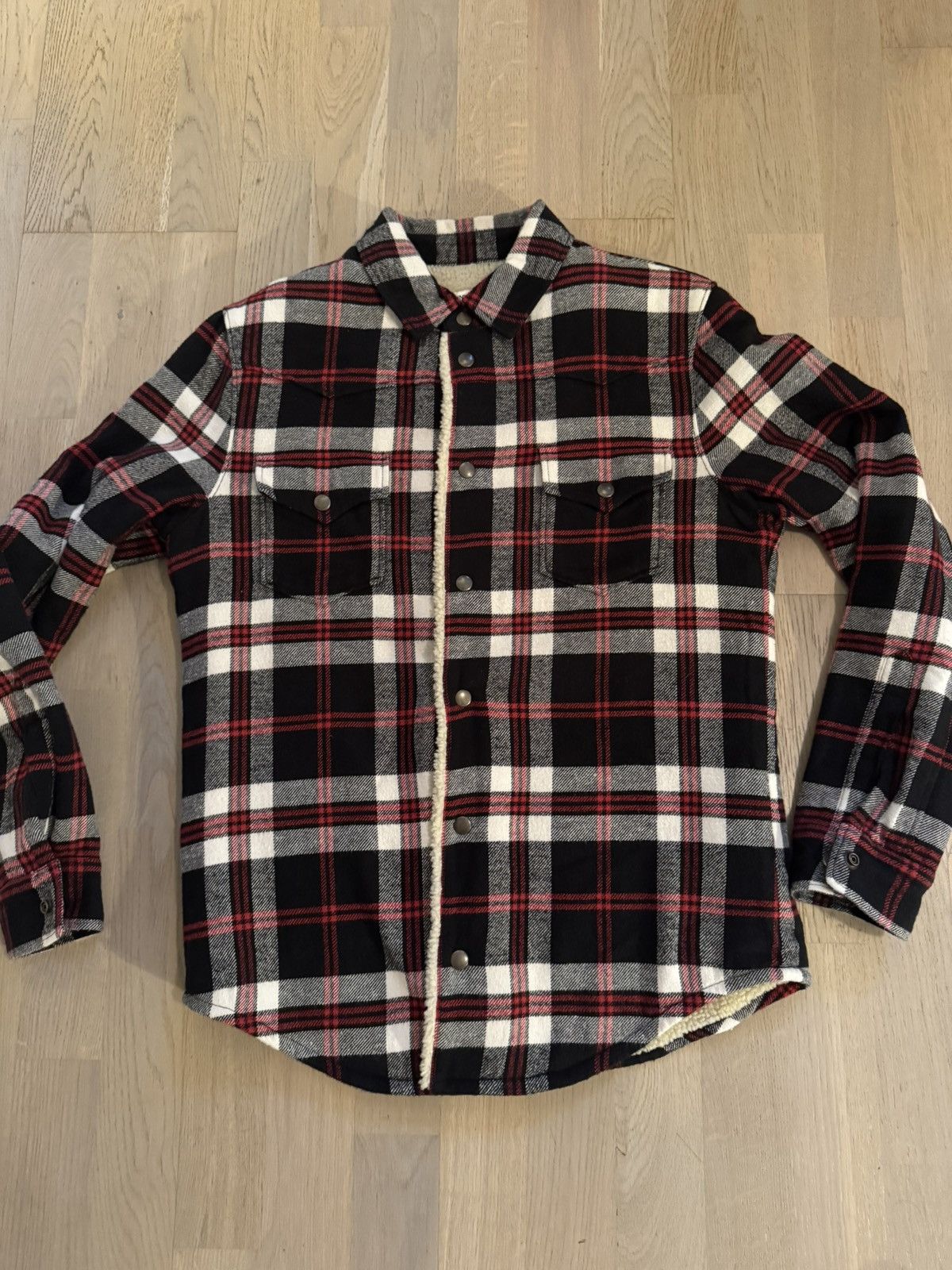 Saint Laurent Paris Saint Laurent Sherling Shirt sizes in photos by tape measure Size US S / EU 44-46 / 1 - 1 Thumbnail