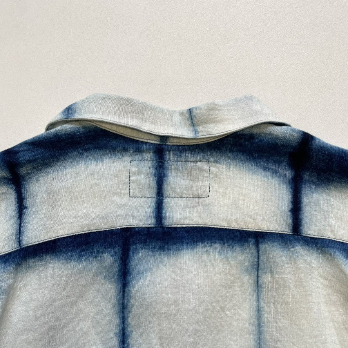 Story Mfg. Blue/White ‘Peace Tie Dye’ Print Shirt Size US M / EU 48-50 / 2 - 14 Thumbnail