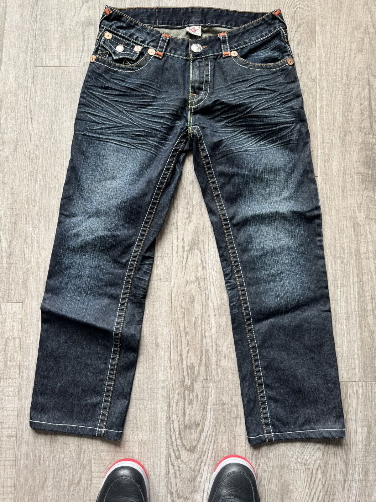 True Religion × Vintage True Religion Jeans Size 32 Size US 32 / EU 48 - 1 Thumbnail