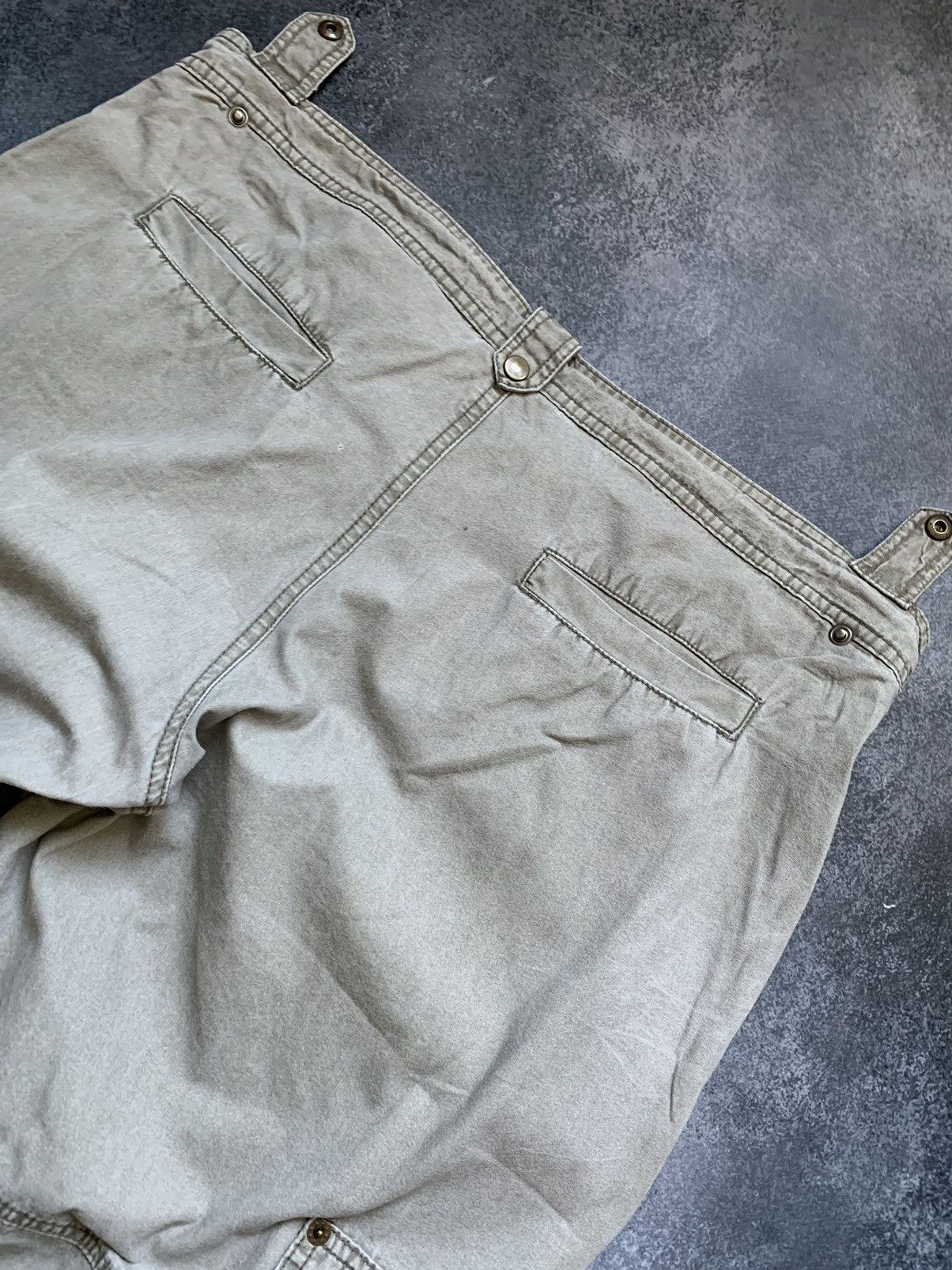 Hysteric Glamour Vintage Balenciaga Junya Watanabe Style Cargo Washed Jeans Size US 34 / EU 50 - 15 Thumbnail
