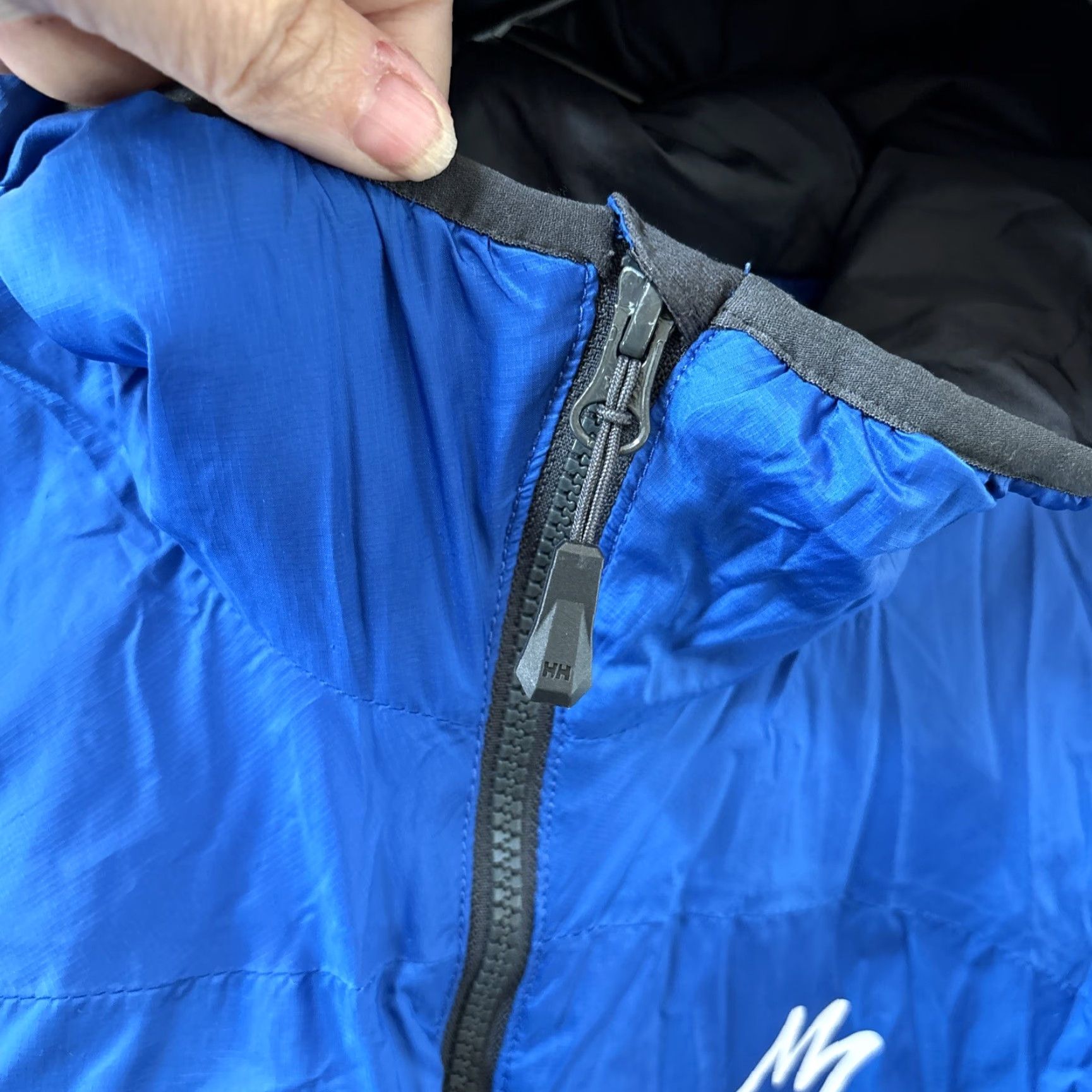 Helly Hansen Helly Hansen Jacket Women L Hooded Insulated Puffer Blue Mammoth Recco Coat Zip Size L / US 10 / IT 46 - 6 Thumbnail