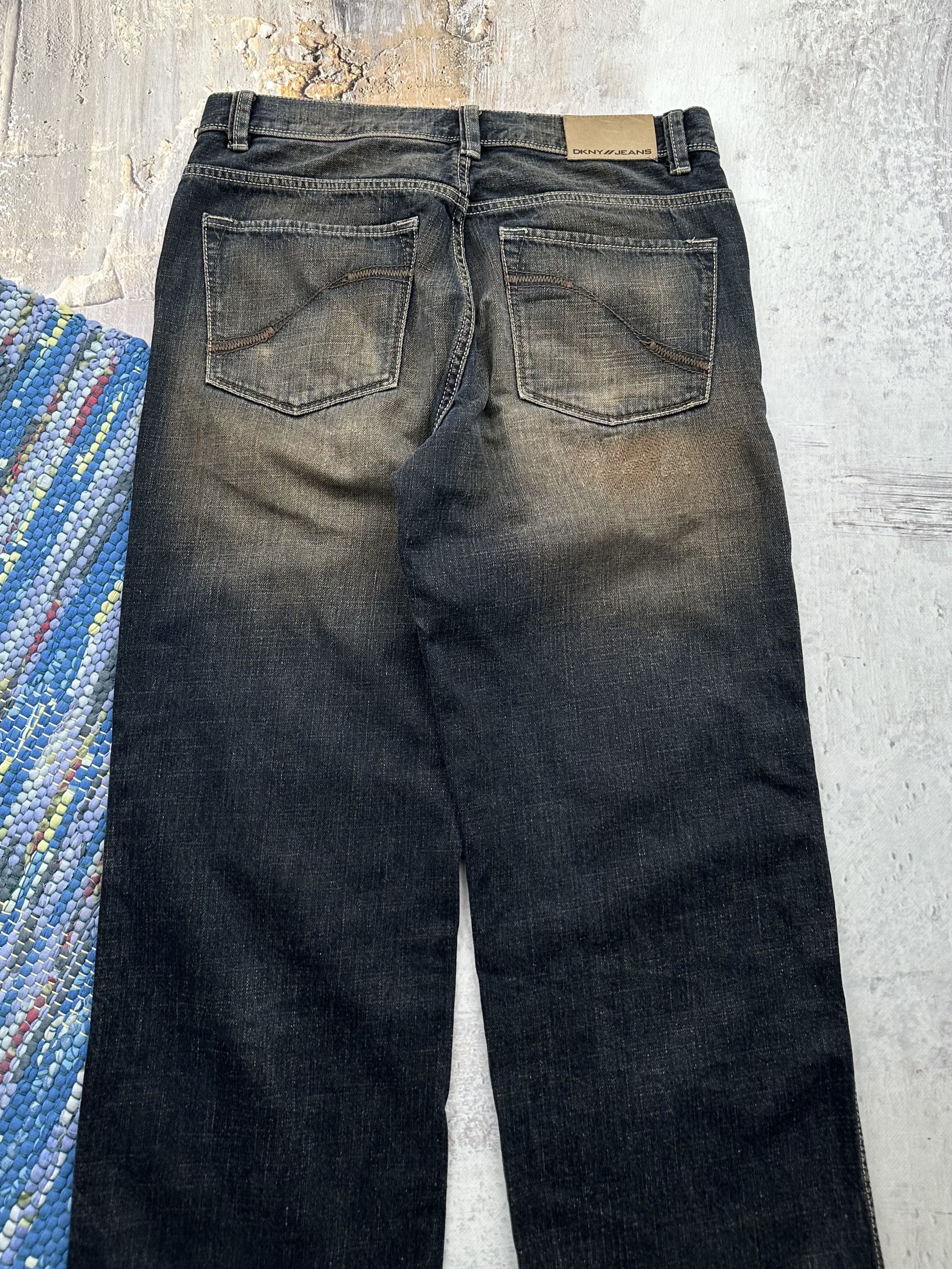 DKNY DKNY Vintage Faded Baggy Jeans A570(213) Size US 32 / EU 48 - 8 Thumbnail