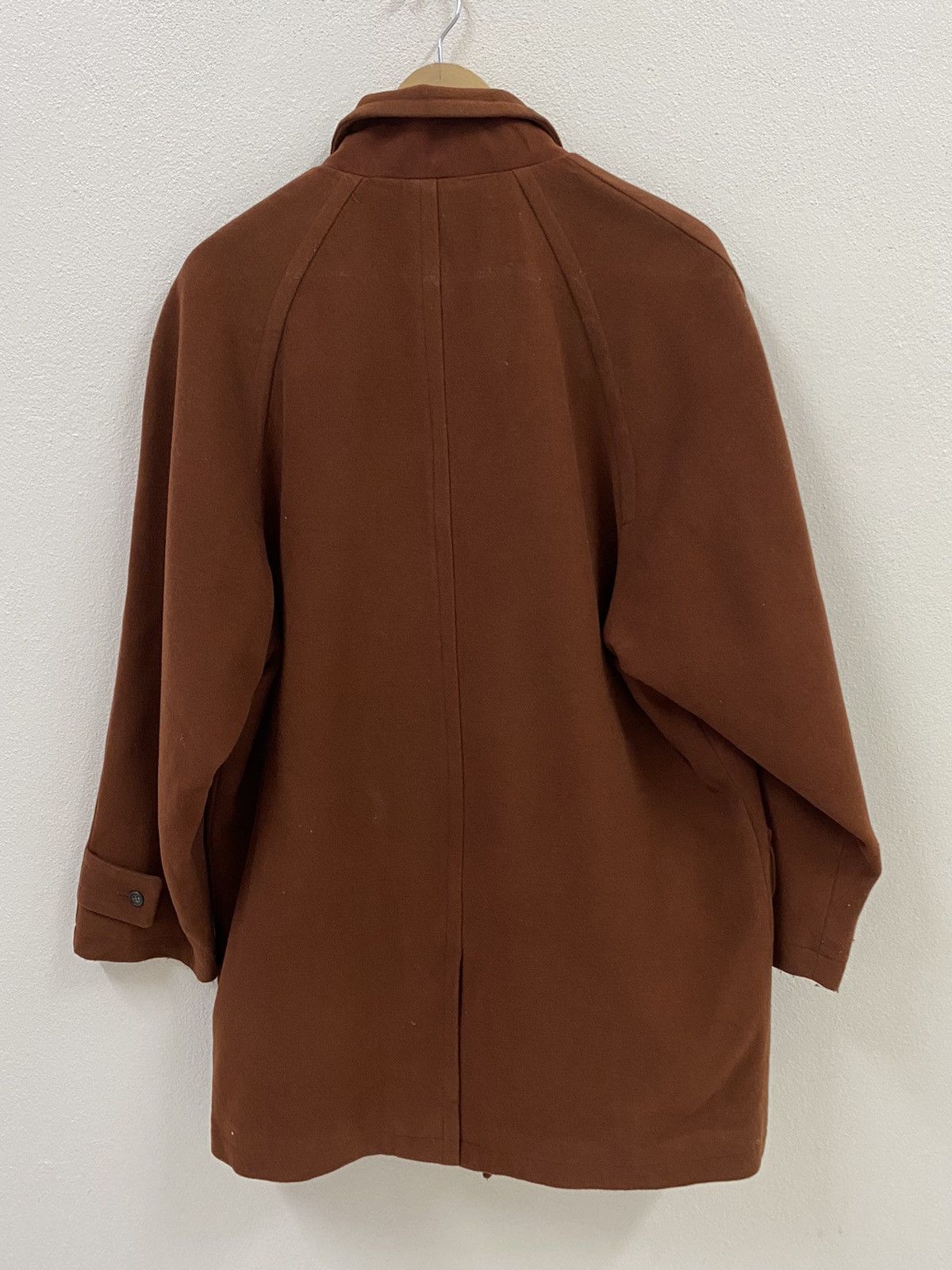Lanvin Lanvin Wool Coat Jacket Size US L / EU 52-54 / 3 - 4 Thumbnail