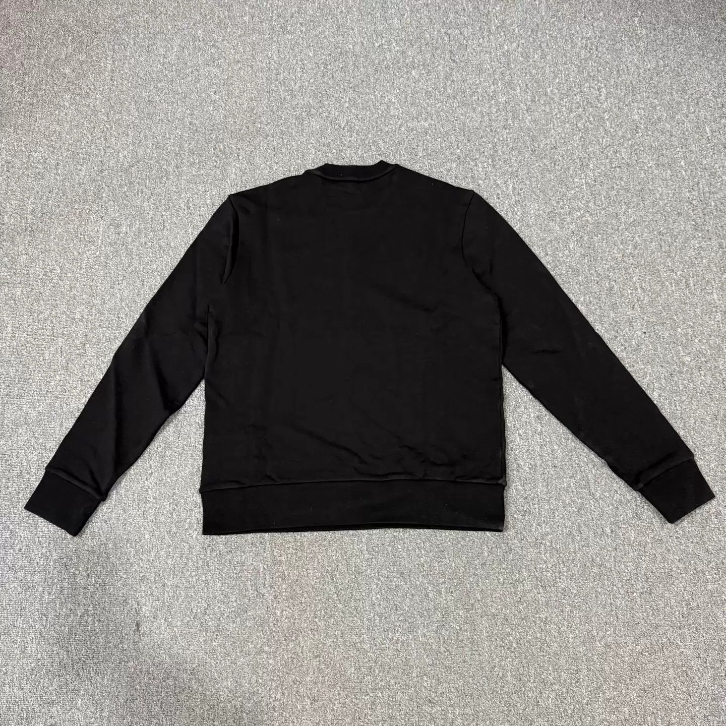 Moncler Moncler Black Chest Logo Sweatshirt L NWT Size L / US 10 / IT 46 - 3 Thumbnail