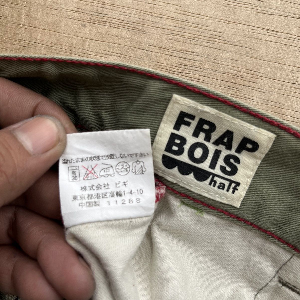 Frapbois × Issey Miyake × Japanese Brand FRAPBOIS CHINOS LONG PANTS Size US 30 / EU 46 - 6 Thumbnail