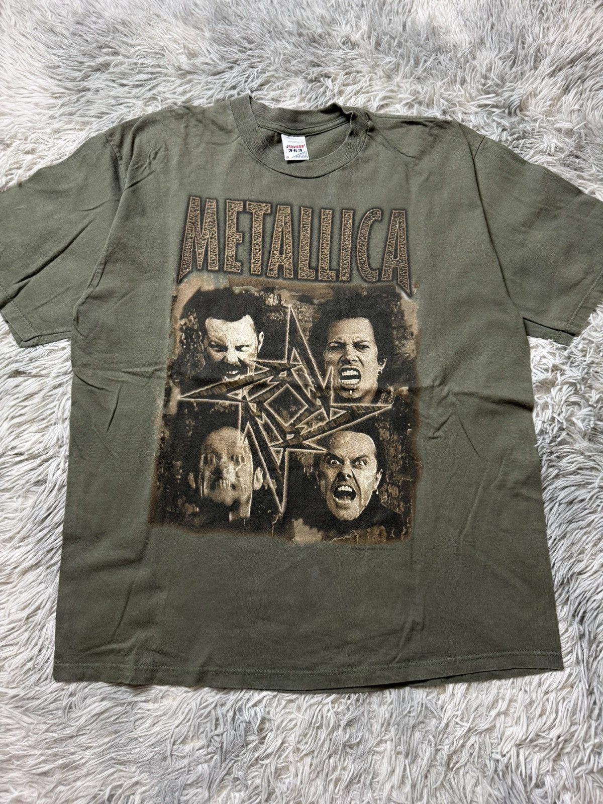 Metallica Vtg Metallica Summer Vacation 1997 Size US XL / EU 56 / 4 - 1 Thumbnail