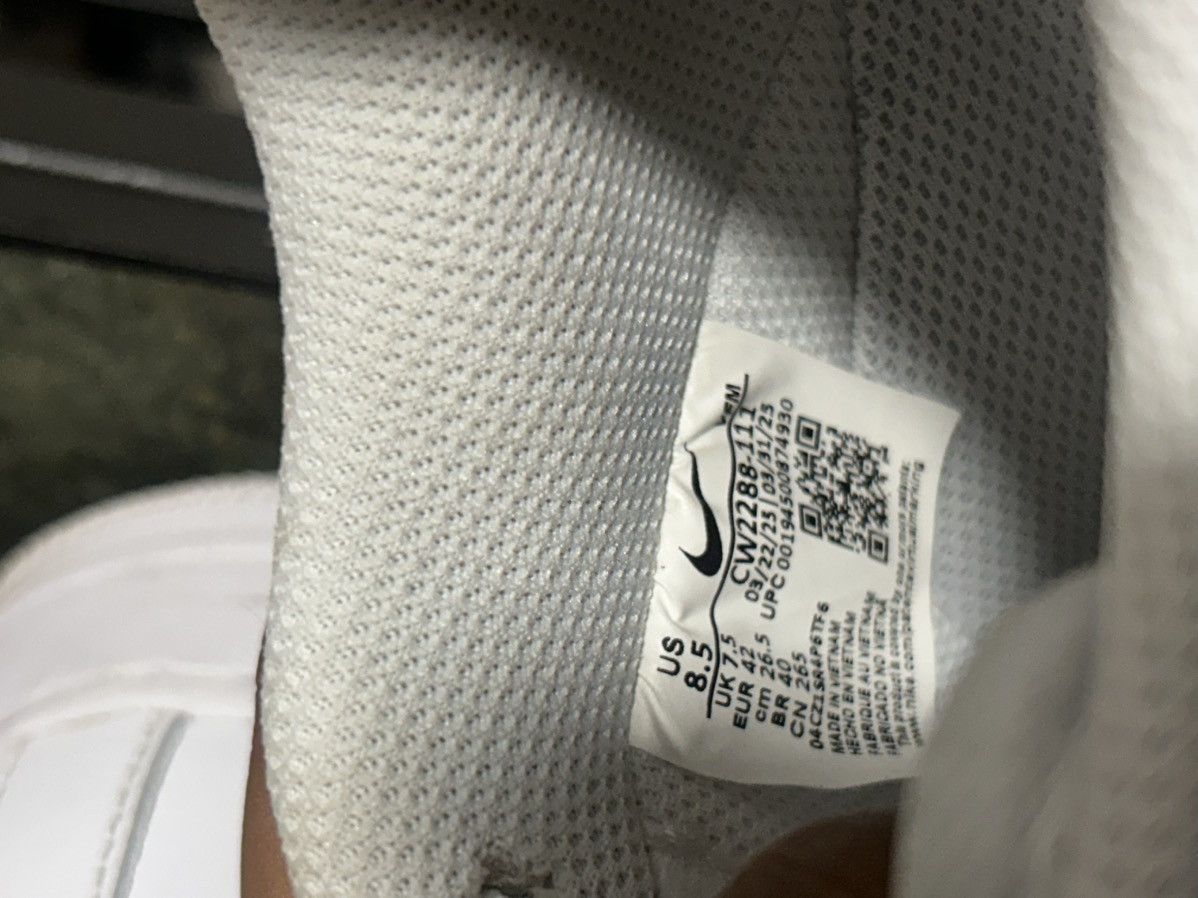 Nike Nike Air Force 1 White Size US 8.5 / EU 41-42 - 8 Thumbnail