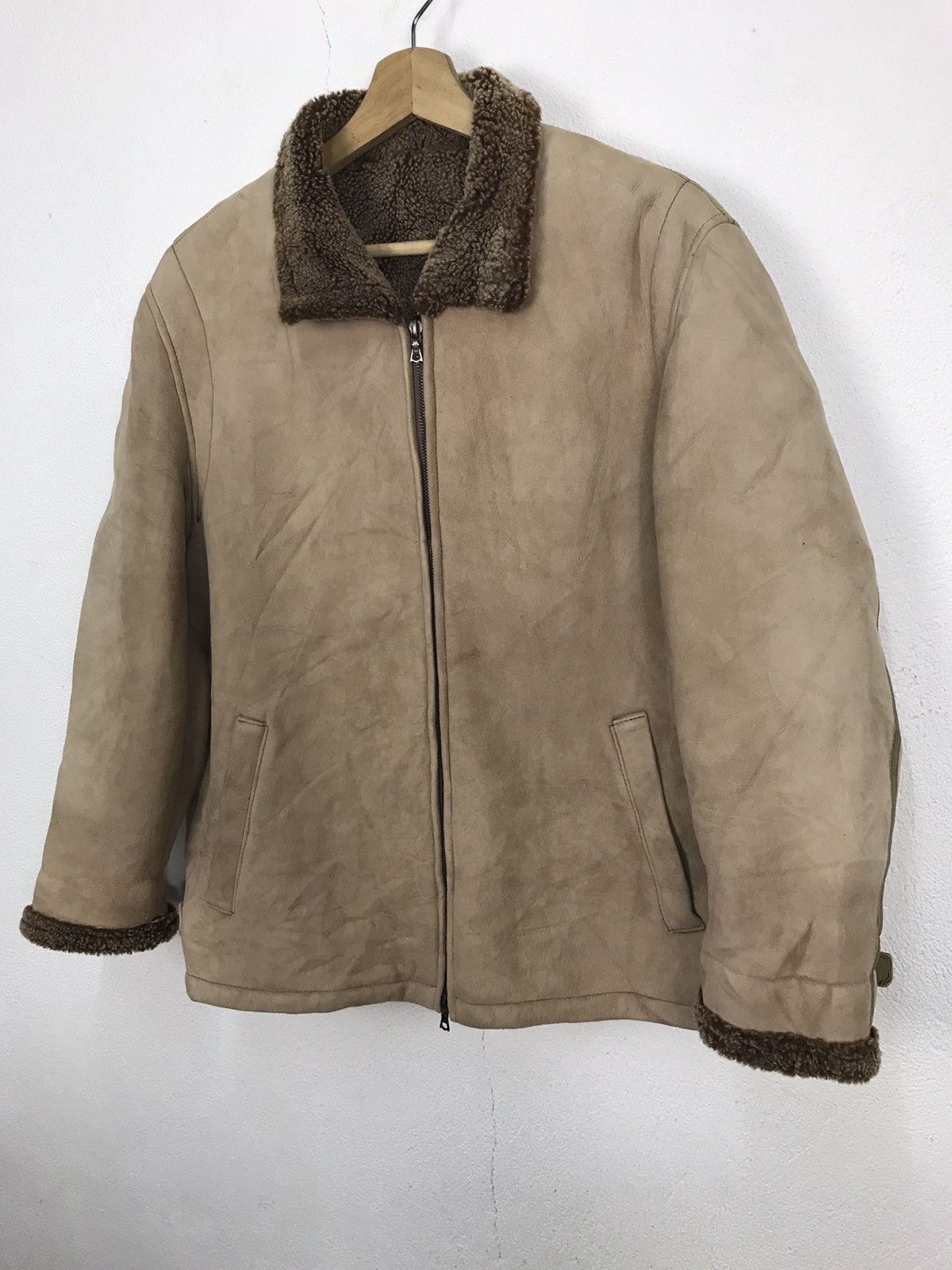 Corneliani VINTAGE CORNELIANI ID Suede Leather Outerwear Jacket Size US L / EU 52-54 / 3 - 2 Thumbnail