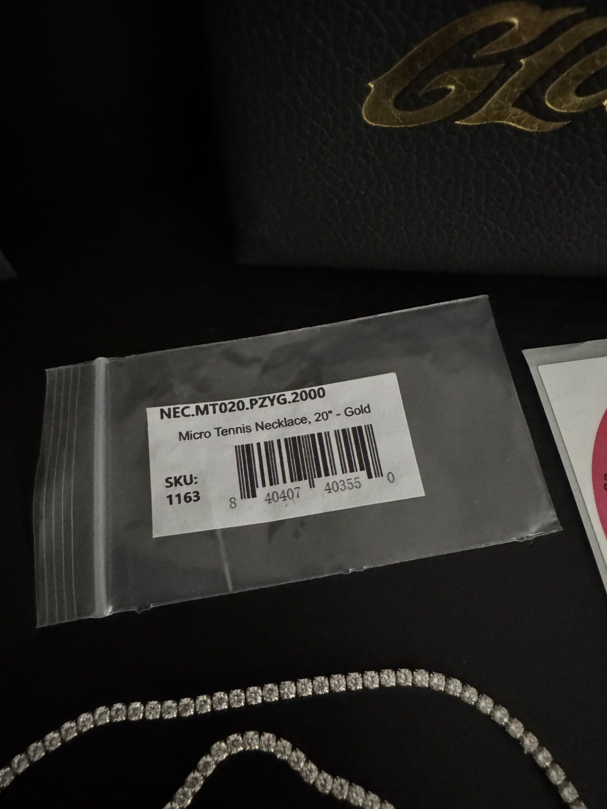 Other GLD 18k Gold Micro Tennis Necklace Size ONE SIZE - 3 Thumbnail