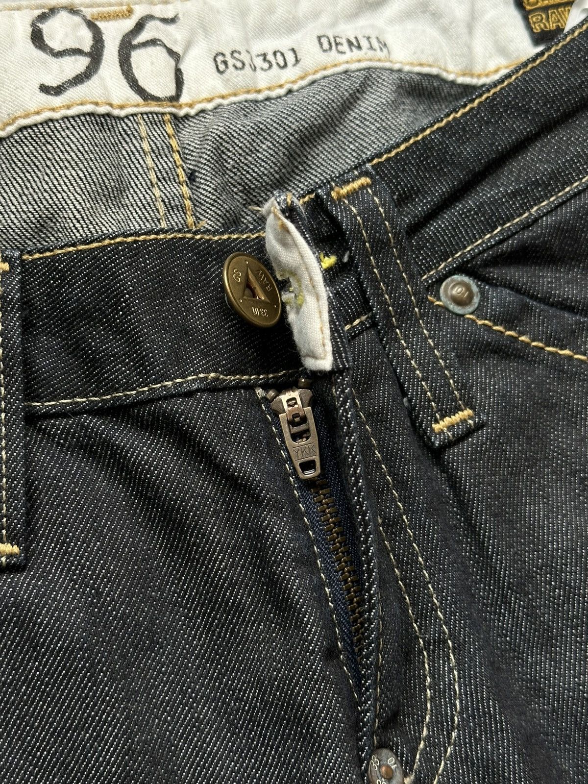 G-Star G star Raw Denim Jeans 96 Avant Garde Size US 27 - 9 Thumbnail