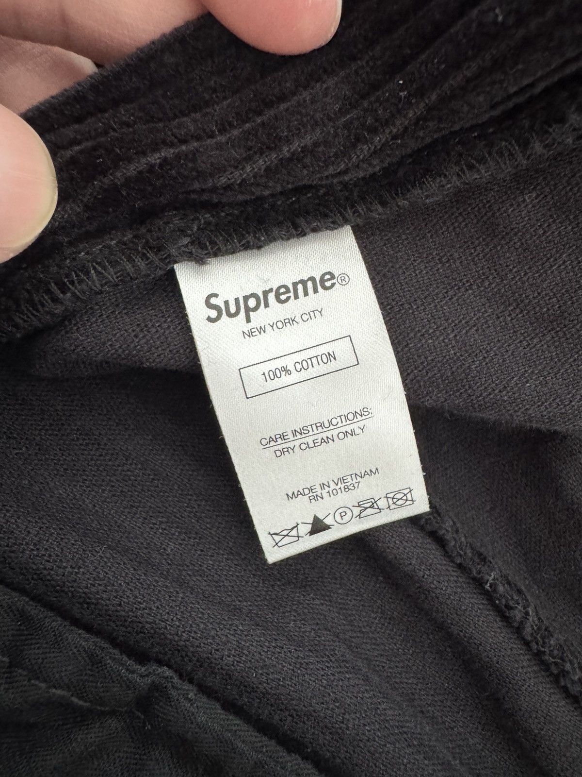 Supreme Supreme pants Sz 30 Black Size US 30 / EU 46 - 7 Thumbnail