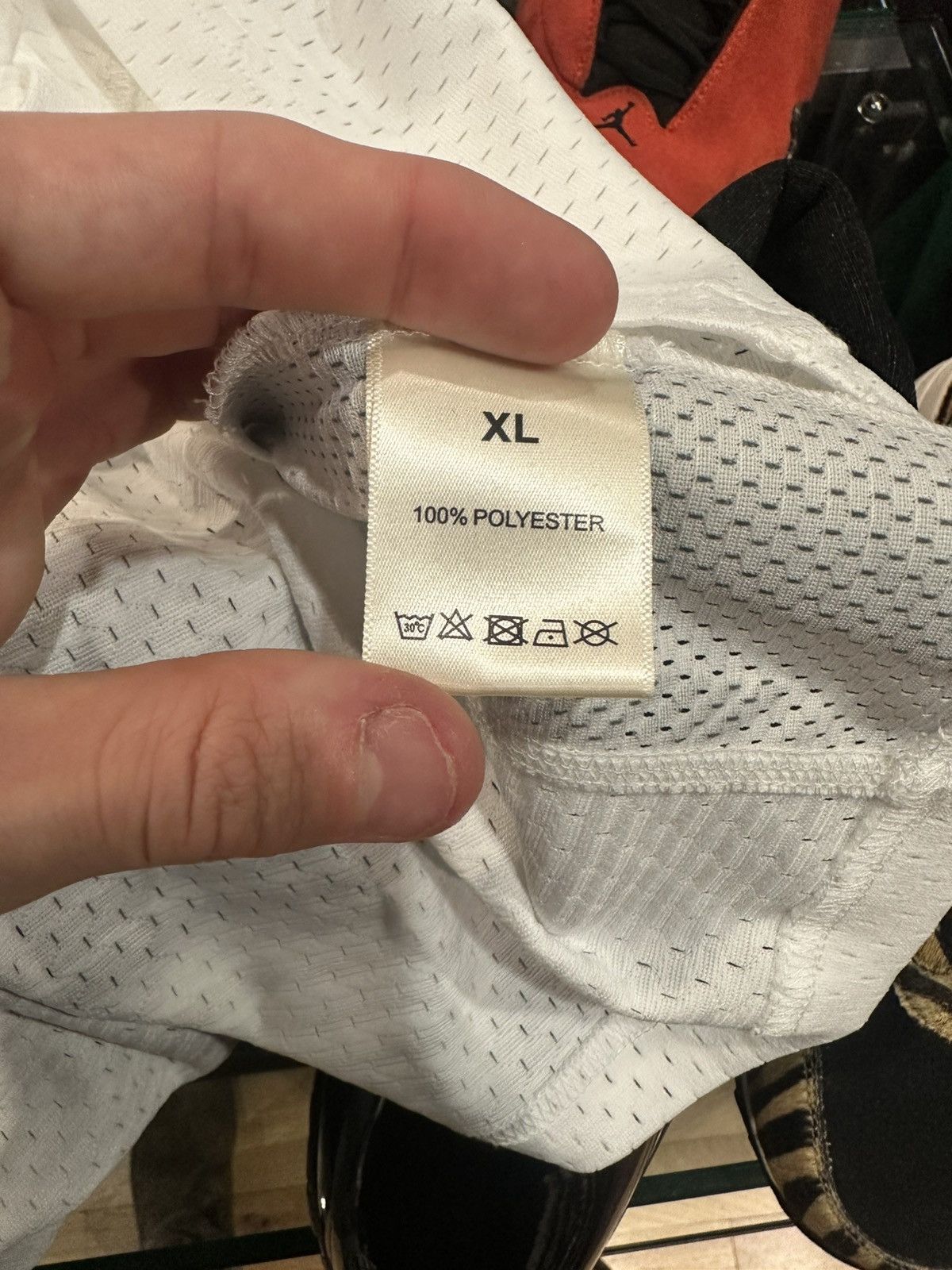 Vale Vale White Jersey DS Size US XL / EU 56 / 4 - 4 Thumbnail