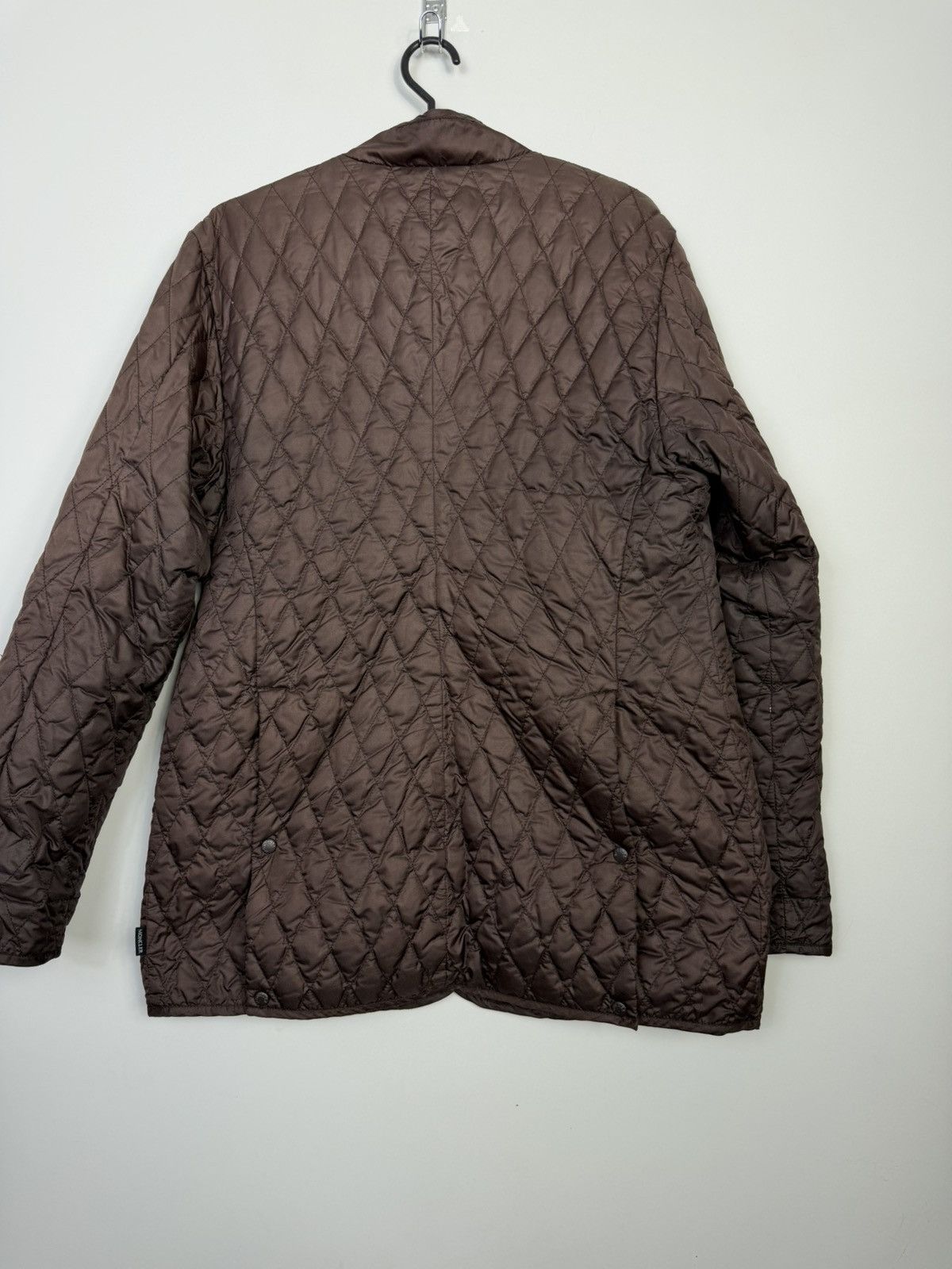 Moncler Moncler Brown Quilted Down Jacket Size L / US 10 / IT 46 - 3 Thumbnail