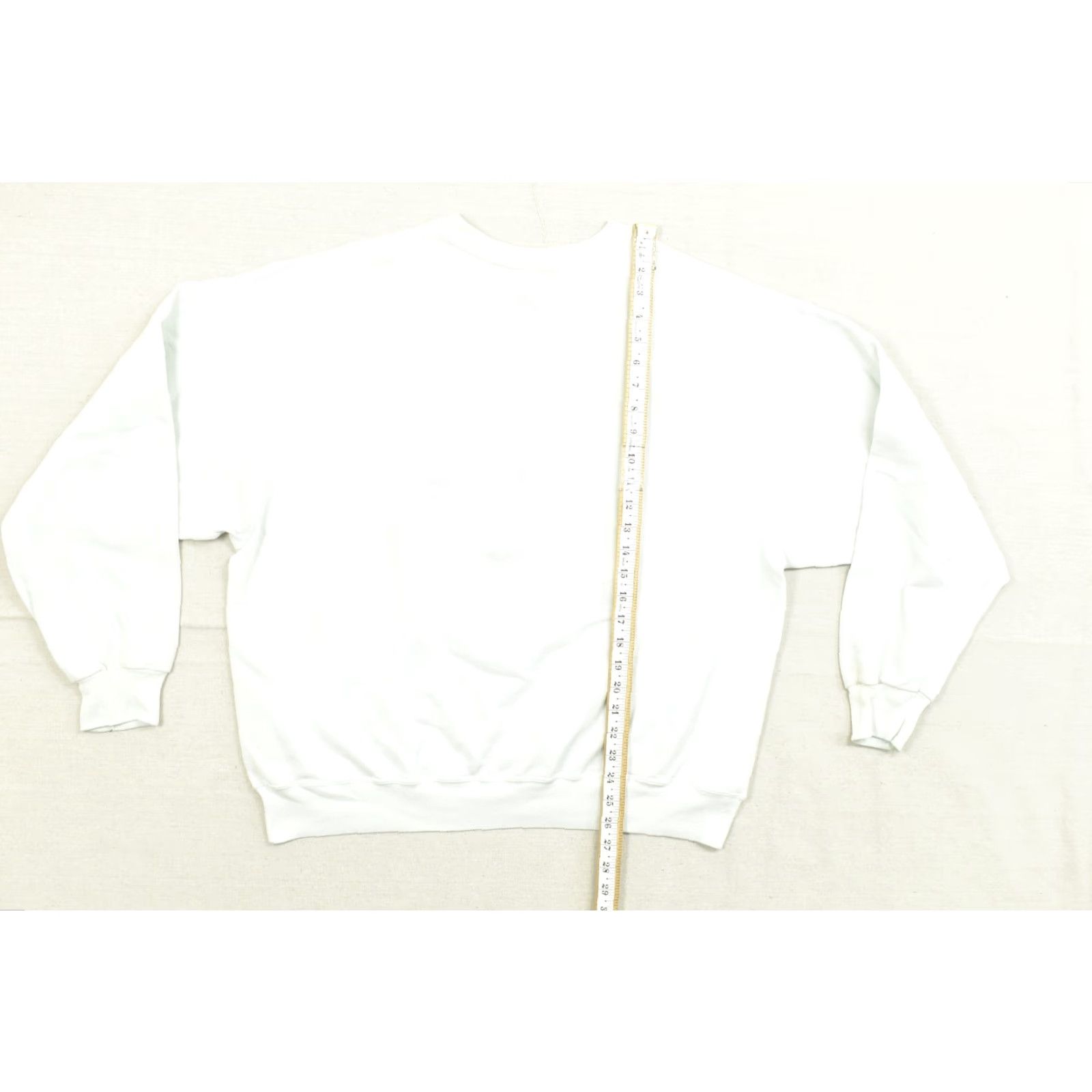 Hanes VINTAGE Hanes Game of the Olympiad XXVI 96' Atlanta Men's Pullover Sweatshirt 2XL White Crew Neck Long Sleeve Solid Logo Sweatshirt Size US XXL / EU 58 / 5 - 5 Thumbnail