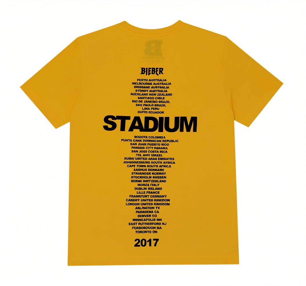 H&M H&M Bieber tour tee Size US S / EU 44-46 / 1 - 3 Thumbnail
