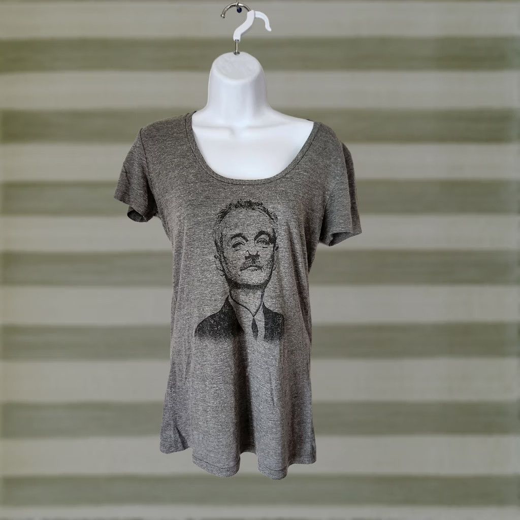 Vintage Chive Tees Bill Murray T Shirt Womens Juniors Size Small Gray Size S / US 4 / IT 40 - 1 Preview