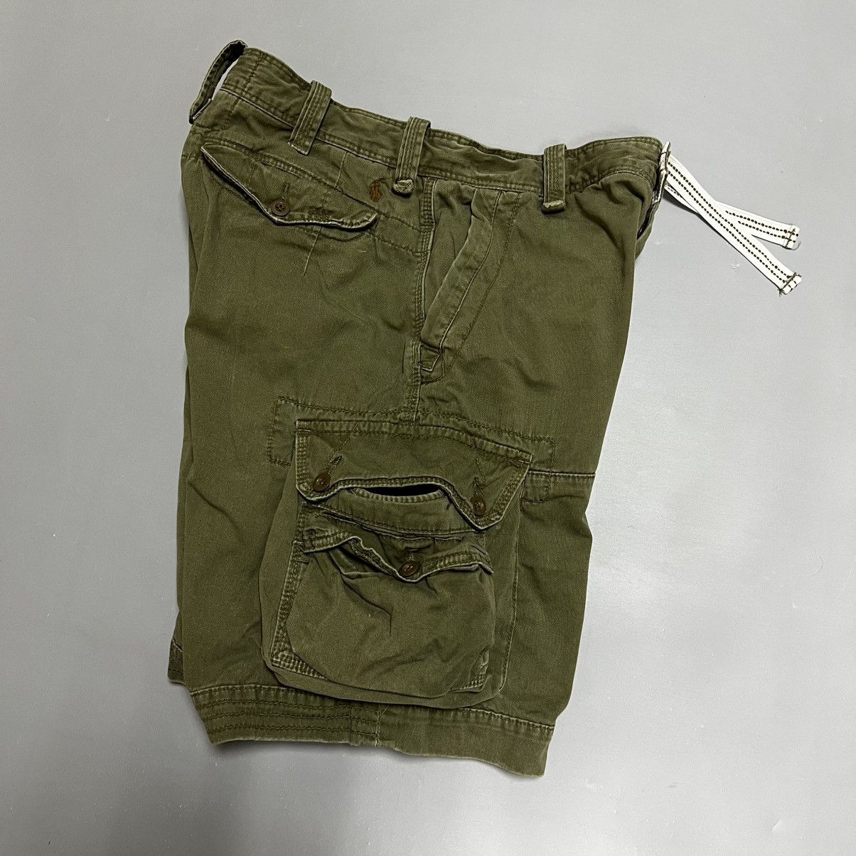 Polo Ralph Lauren × Ralph Lauren × Vintage Polo Ralph Lauren Vintage Cargo Shorts Multi Pocket y2k Size US 32 / EU 48 - 23 Thumbnail