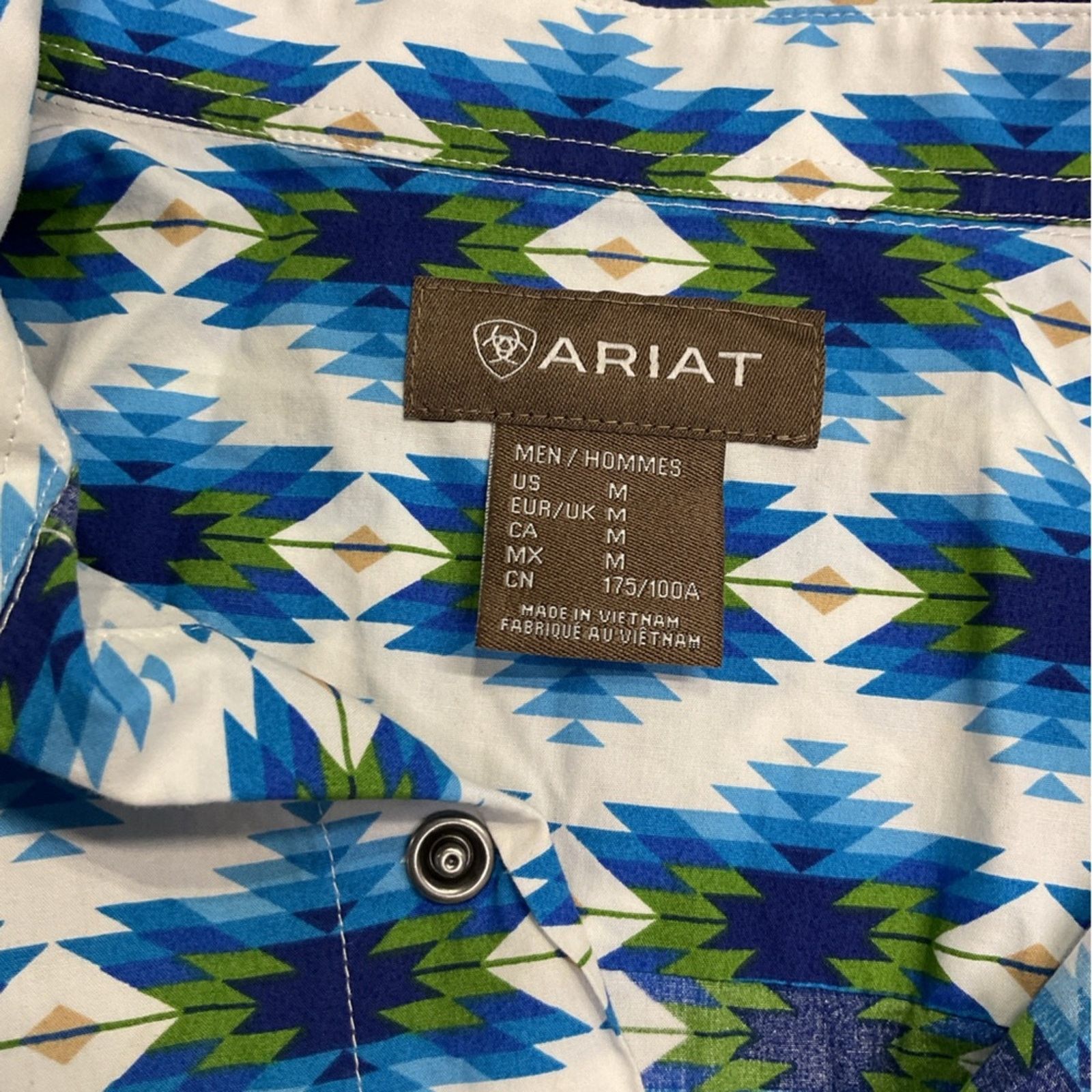 Ariat Ariat Men's Long Sleeve Shirt Size US M / EU 48-50 / 2 - 3 Thumbnail