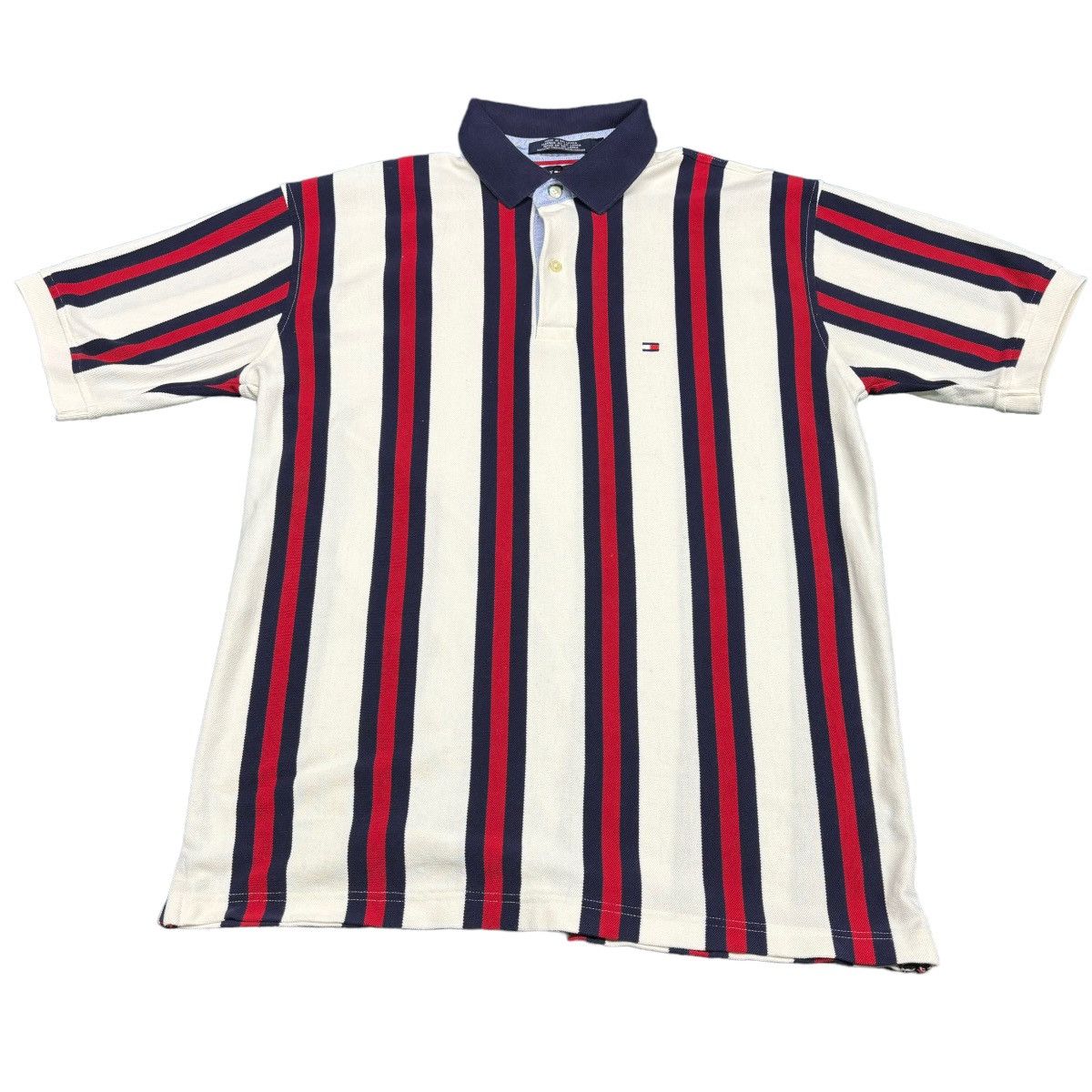 Tommy Hilfiger × Vintage Vintage Tommy Hilfiger Polo Shirt Size US L / EU 52-54 / 3 - 1 Thumbnail