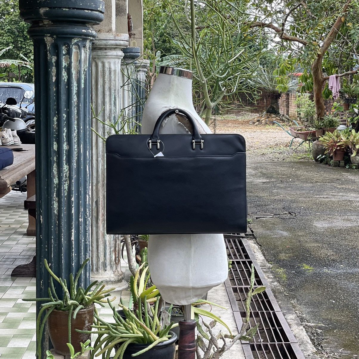 Felisi × Leather Felisi briefcase business nylon leather bag | Grailed