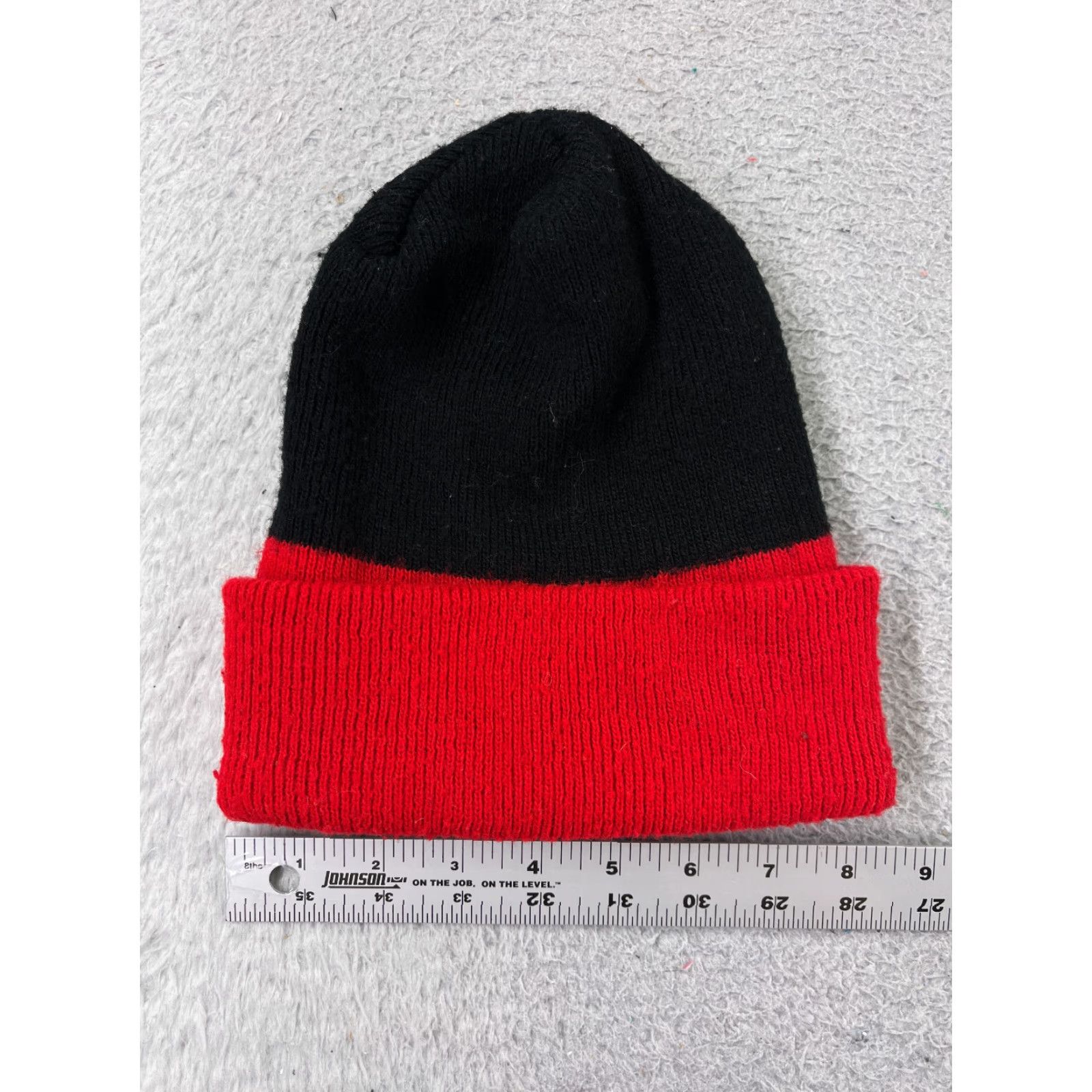 Vintage High Point Accessories Beanie Adult One Size Red Knit Acrylic Ski Mens Size ONE SIZE - 2 Thumbnail