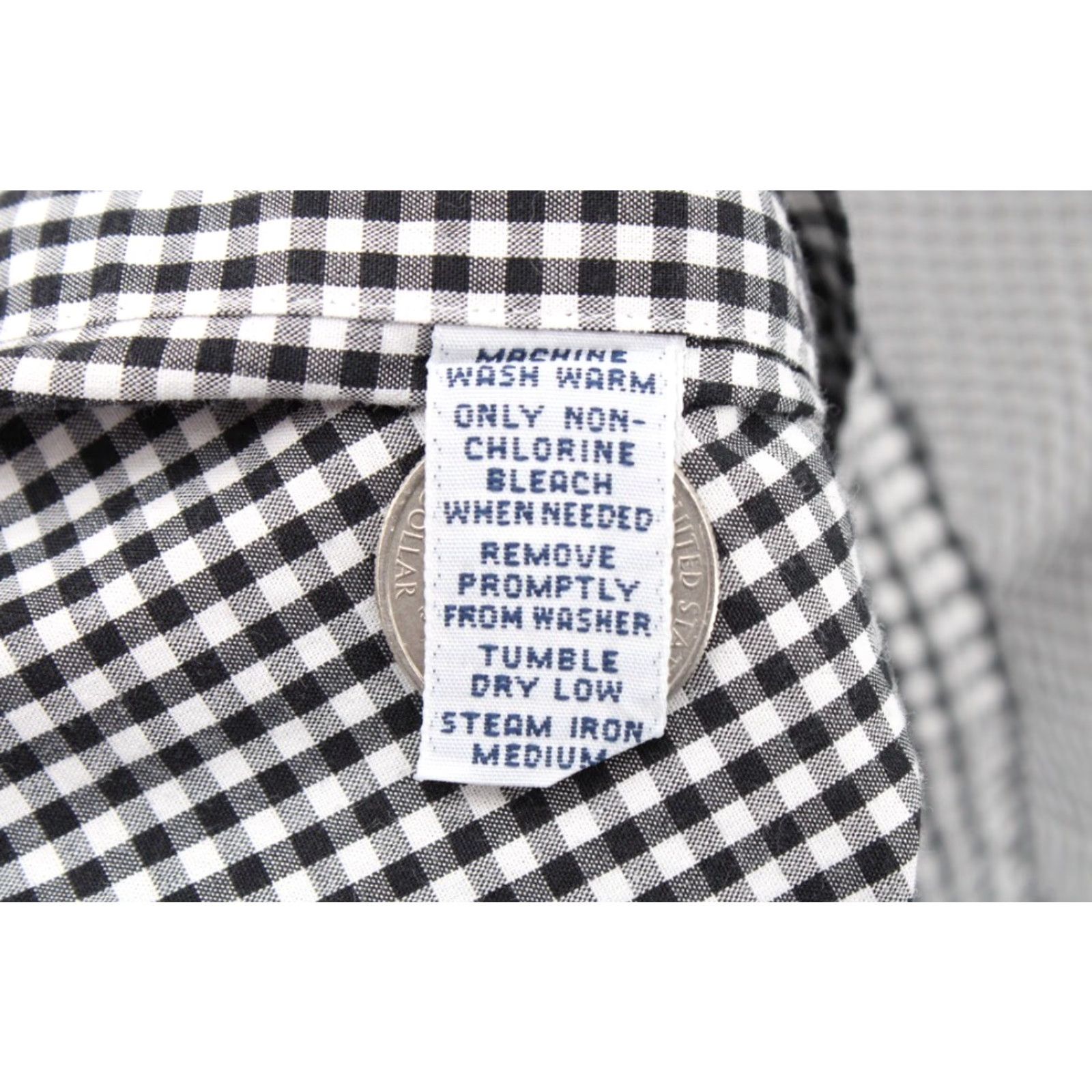 Ralph Lauren VINTAGE Ralph Lauren Blake Shirt Men's Medium Black Gingham Plaid Pony Preppy Size US M / EU 48-50 / 2 - 5 Thumbnail