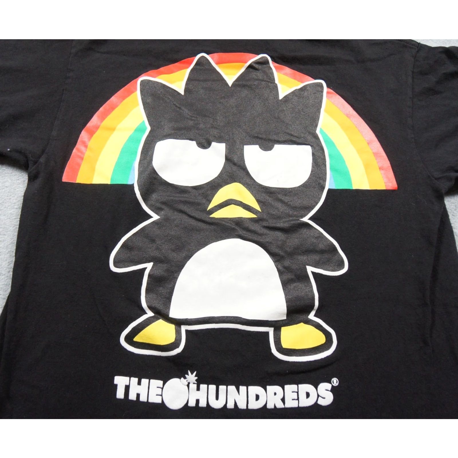 The Hundreds The Hundreds Shirt Mens Medium Black Sanrio Badtz Maru Skate Streetwear Adult Size US M / EU 48-50 / 2 - 2 Thumbnail