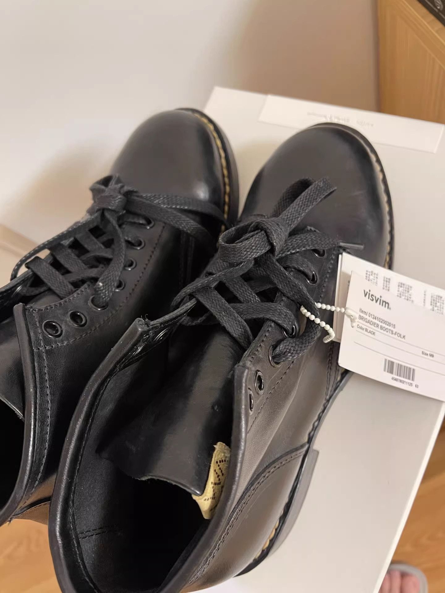 Visvim VisVim Black Brigadier-Folk Boots Size US 9 / EU 42 - 4 Thumbnail