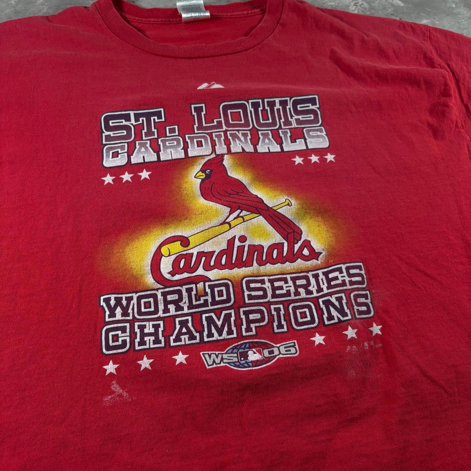 Other Vintage St.Louis cardinals tshirt Size US XL / EU 56 / 4 - 4 Thumbnail