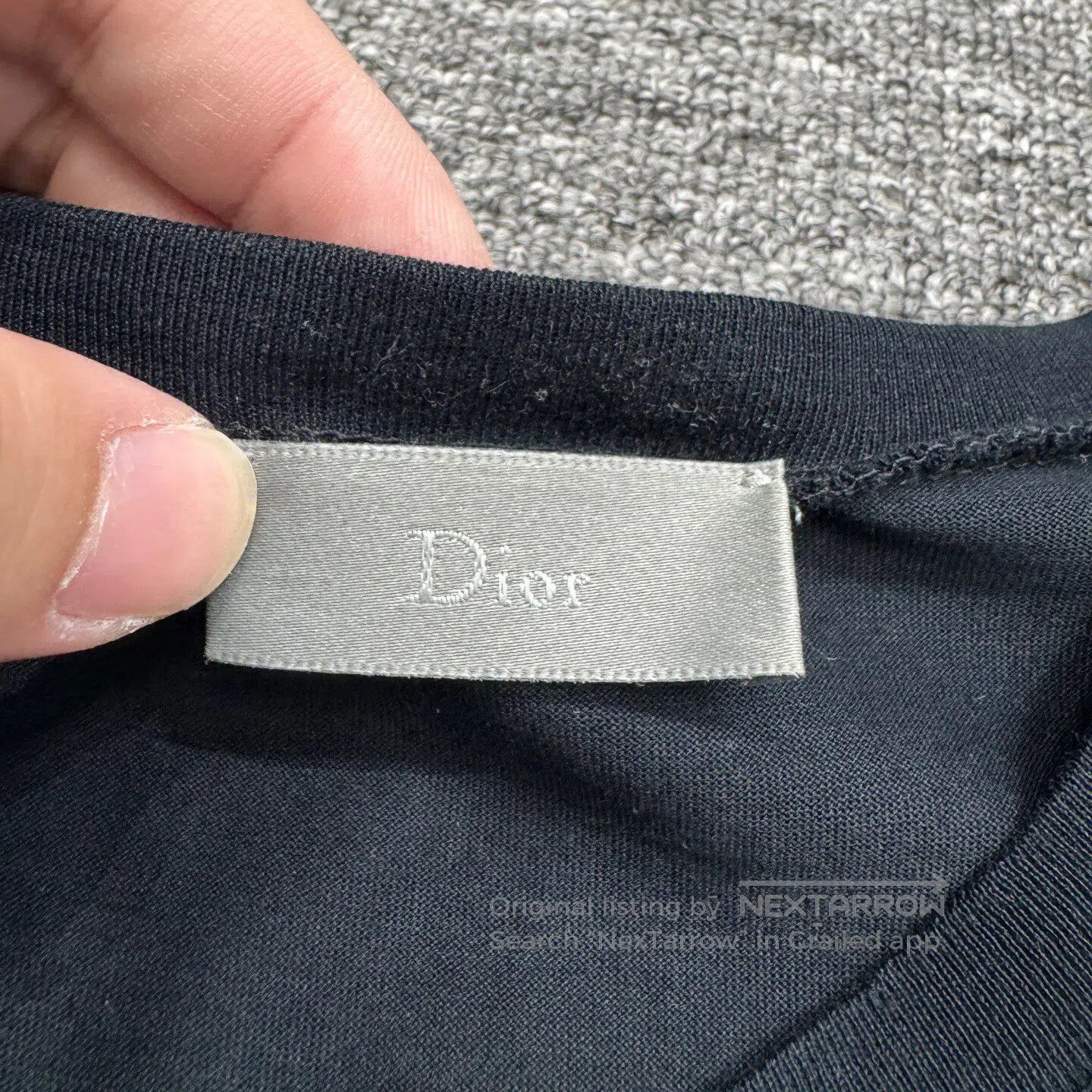 Dior Dior Embroidered bee-print short-sleeve shirt| Size XXS / US 00 / IT 34 - 3 Thumbnail