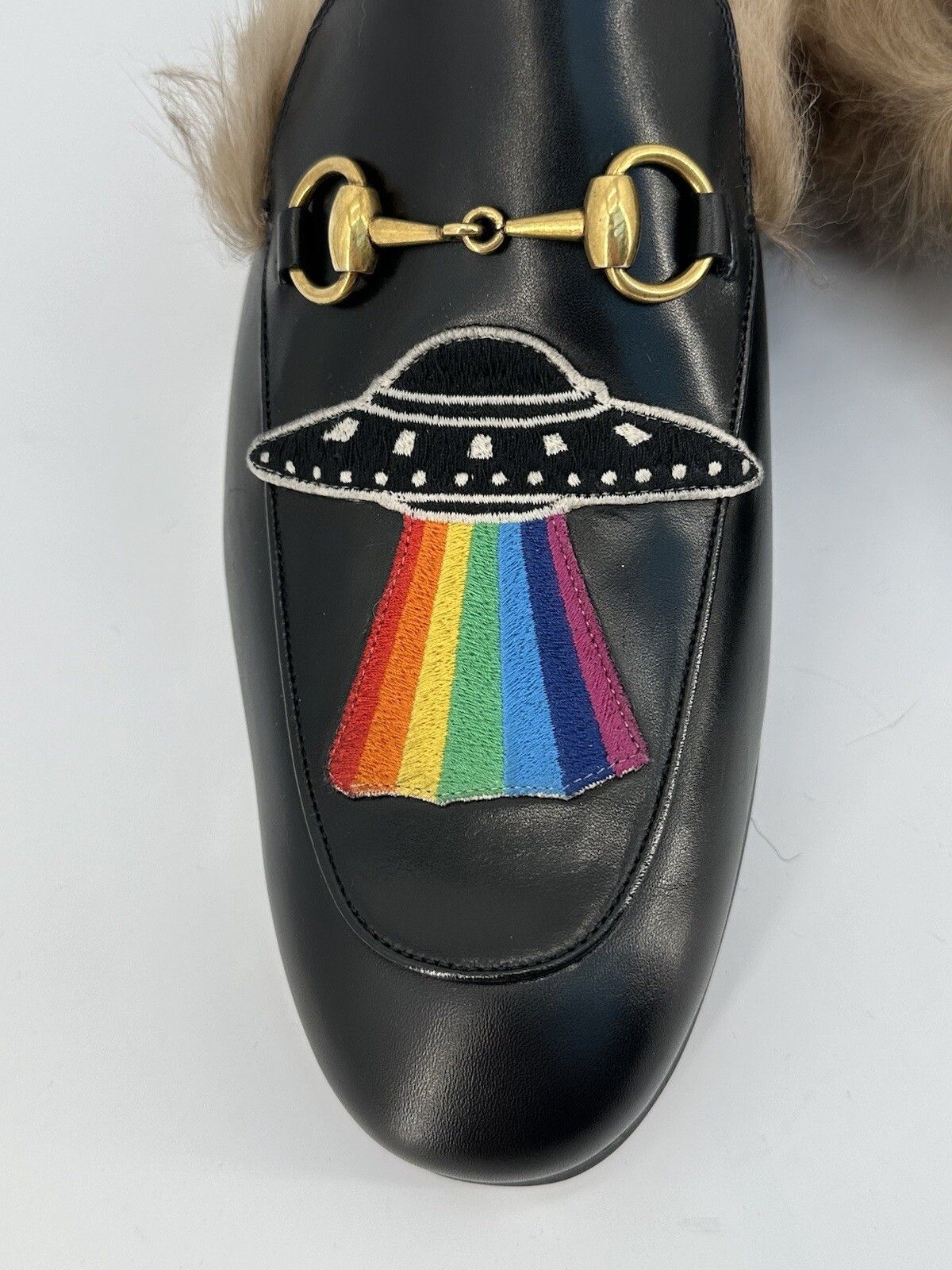 Gucci Size-EU-42/UK-8/US-9 New Gucci Men's Princetown Size US 9 / EU 42 - 8 Thumbnail