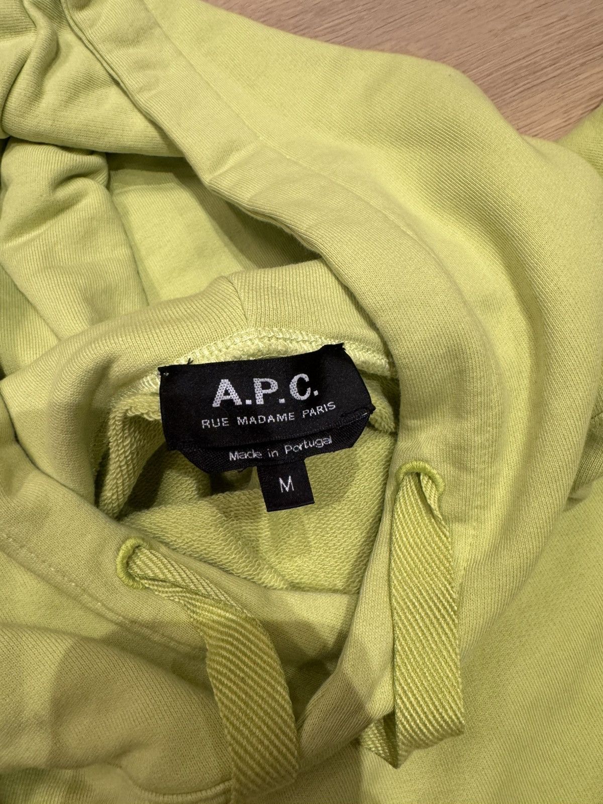 A.P.C. Larry Logo Cotton Hoodie