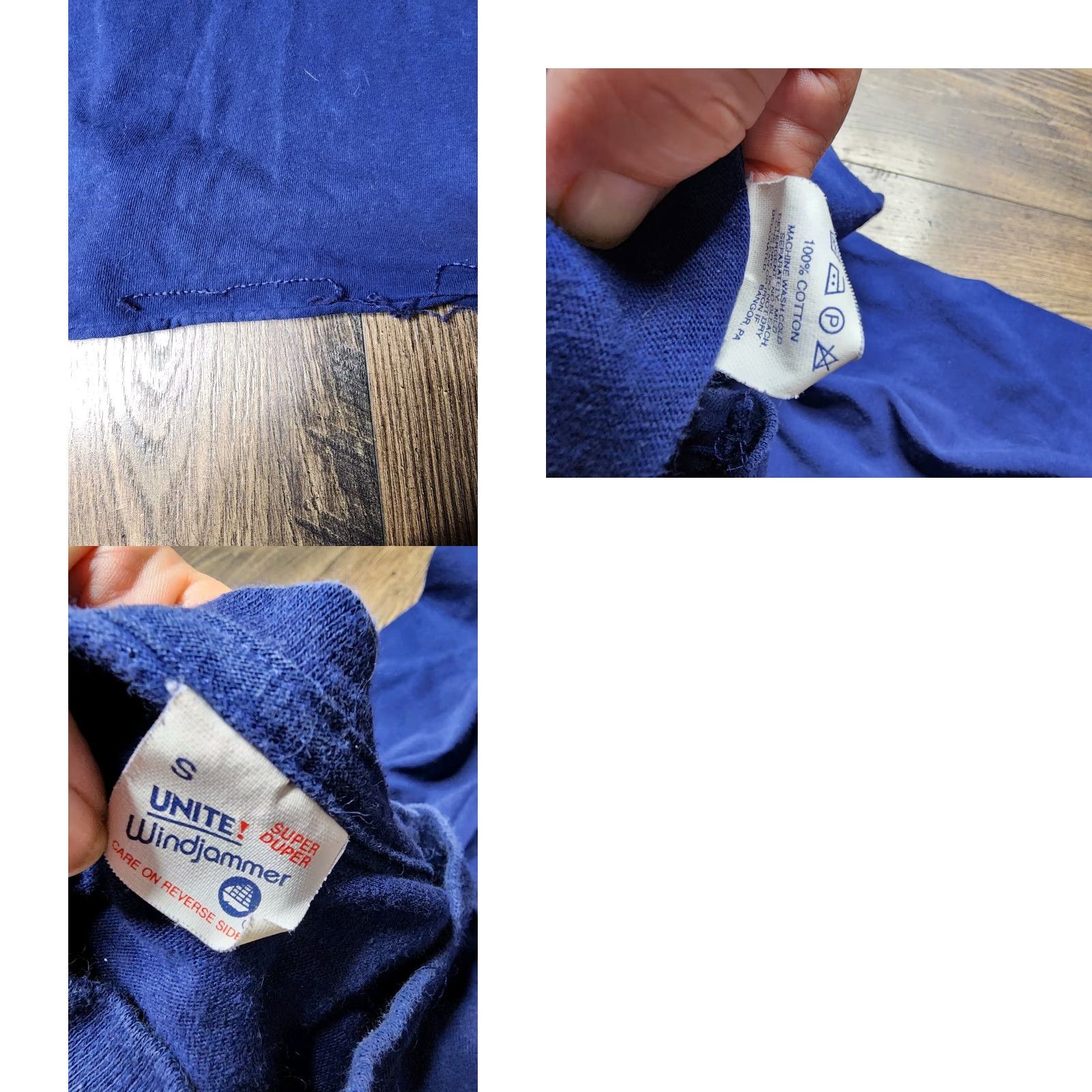Vintage VINTAGE Windjammer T-Shirt Shirt Men S Blue 2002 NALC Convention USA 90s Retro Distressed Size US S / EU 44-46 / 1 - 8 Thumbnail