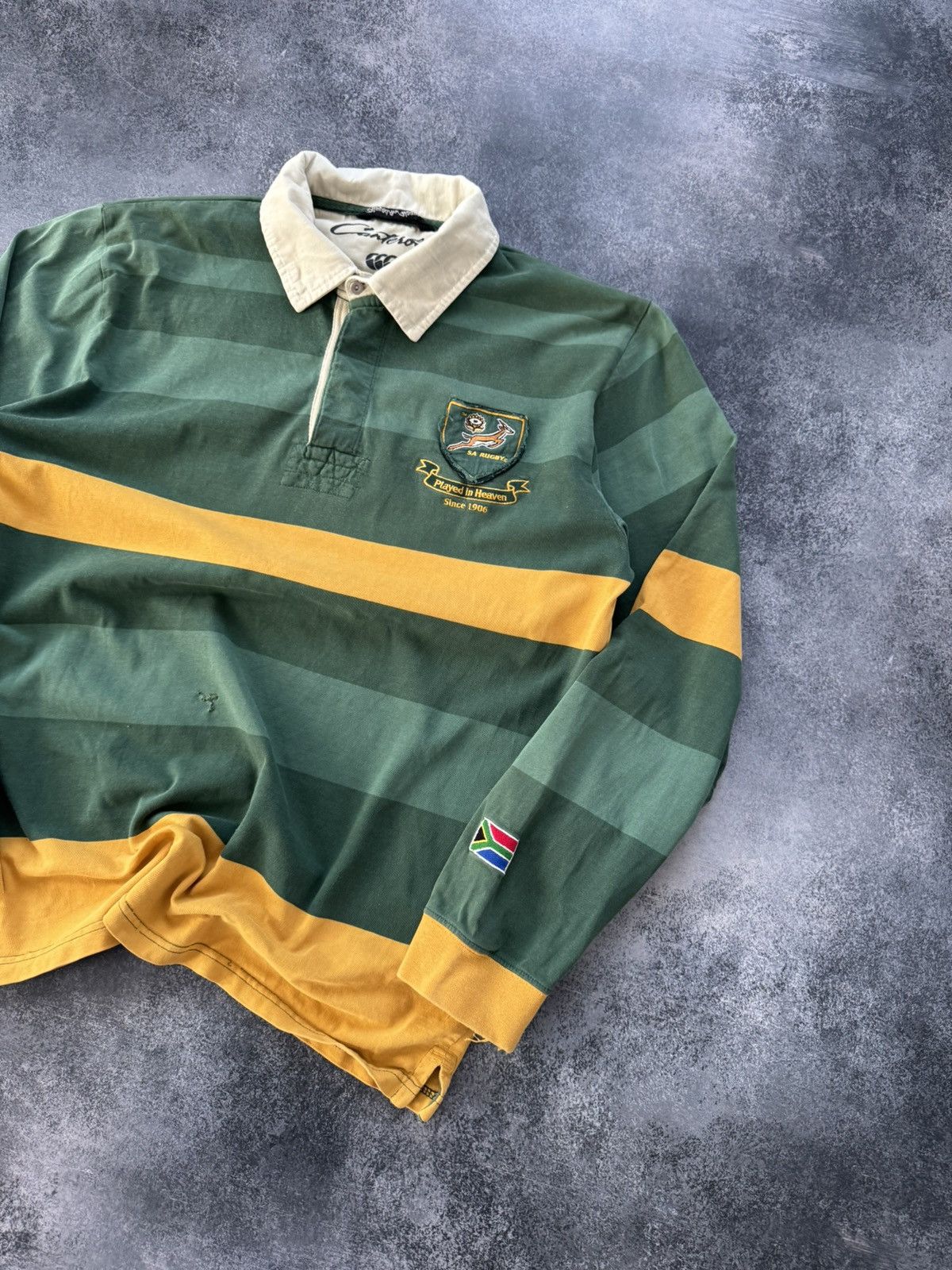 Canterbury of New Zealand Vintage Canterbury Of New Zealand South Africa Polo Rugby Size US L / EU 52-54 / 3 - 4 Thumbnail